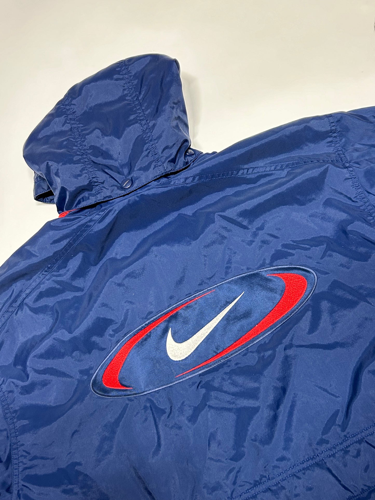 Vintage 90s Nike hooded jacket (S)