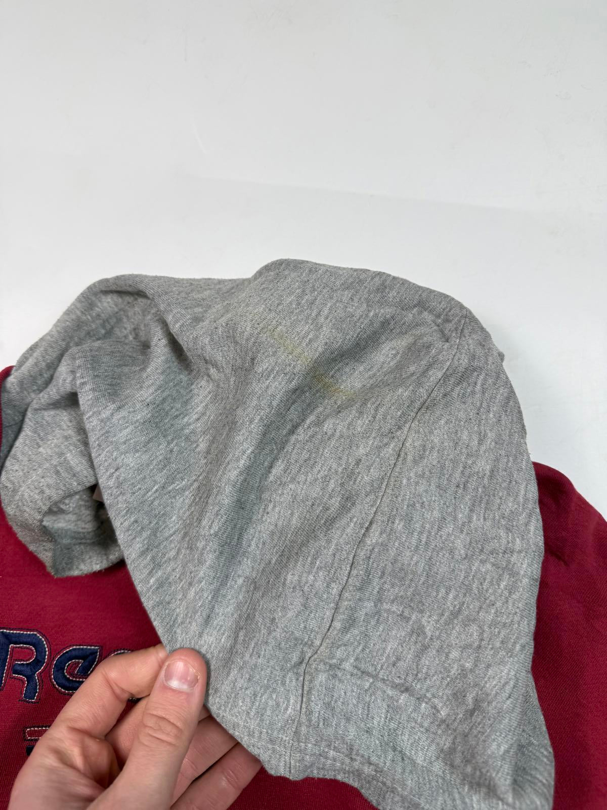 Vintage 90s Reebok centre logo hoodie (L)