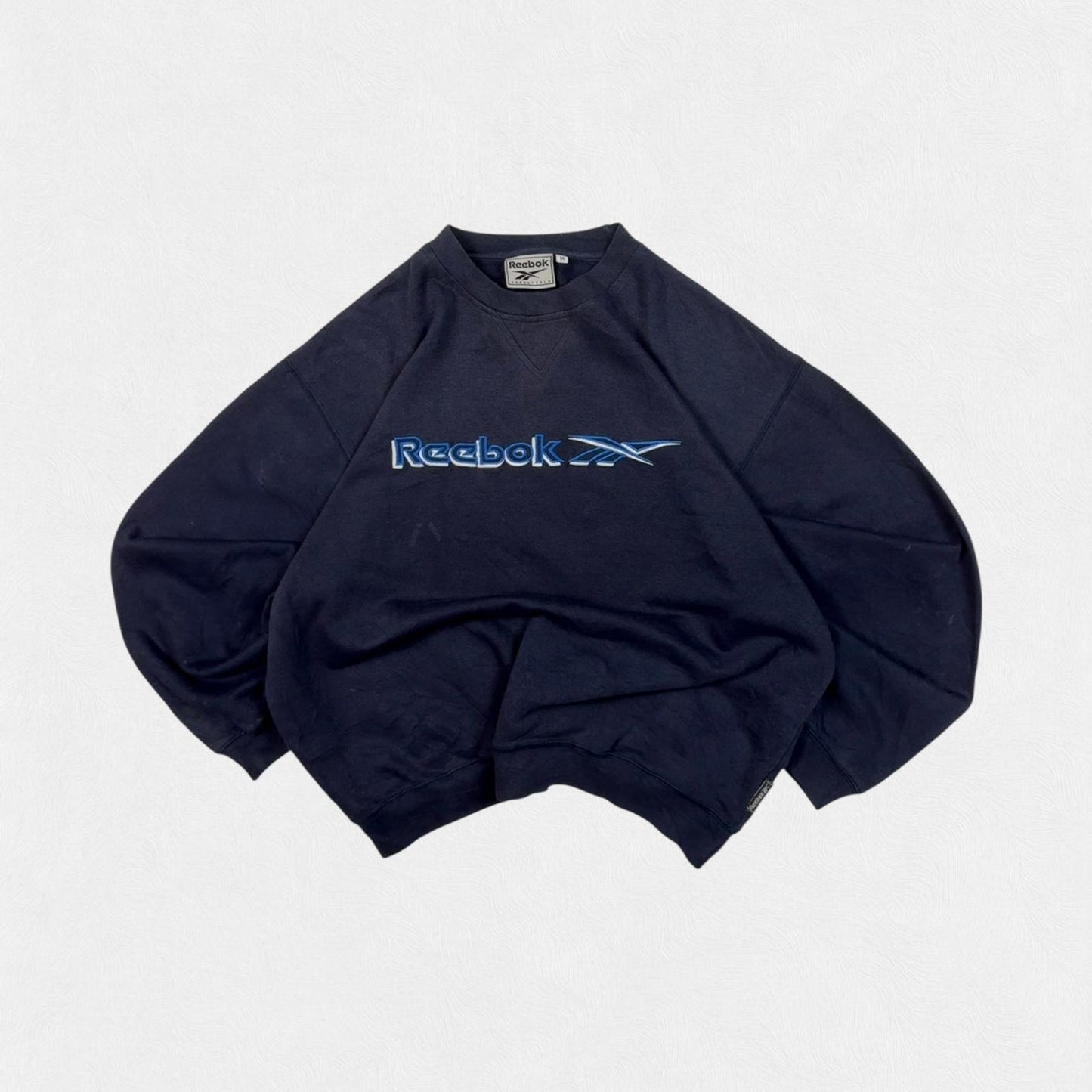 Vintage 90s Reebok spell out sweatshirt (M)