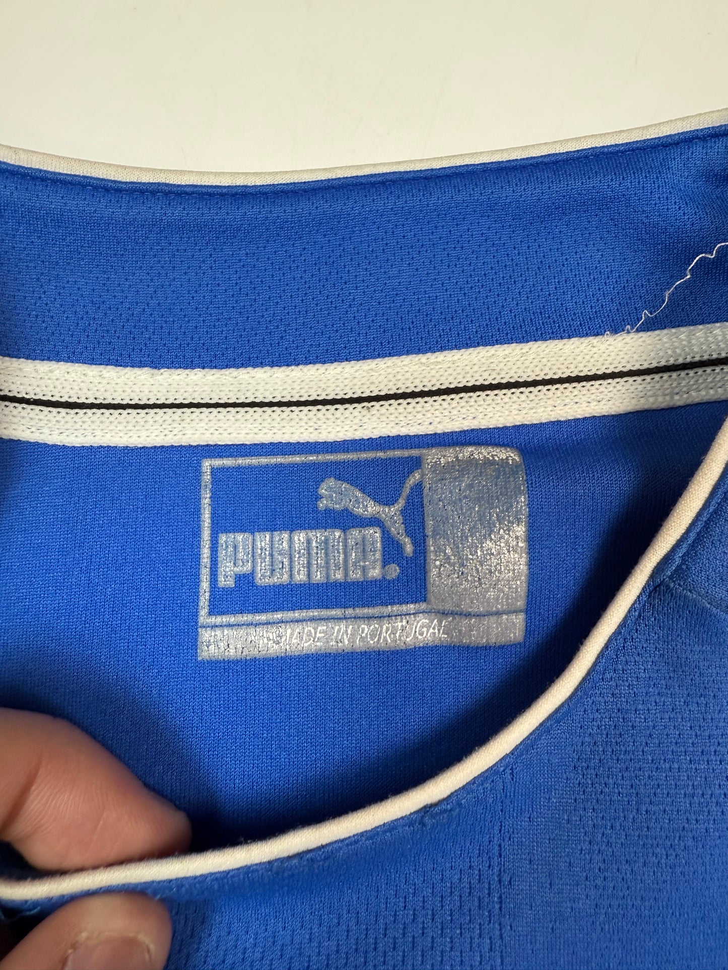 Vintage Italy 2003/04 Puma home football shirt (M)