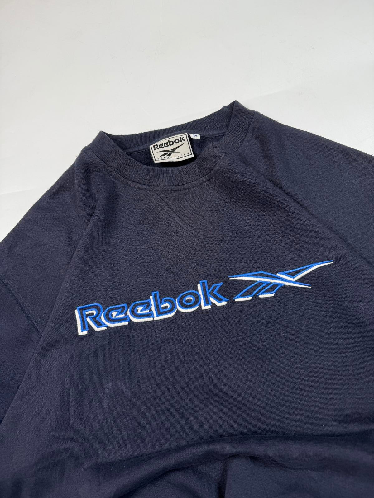 Vintage 90s Reebok spell out sweatshirt (M)