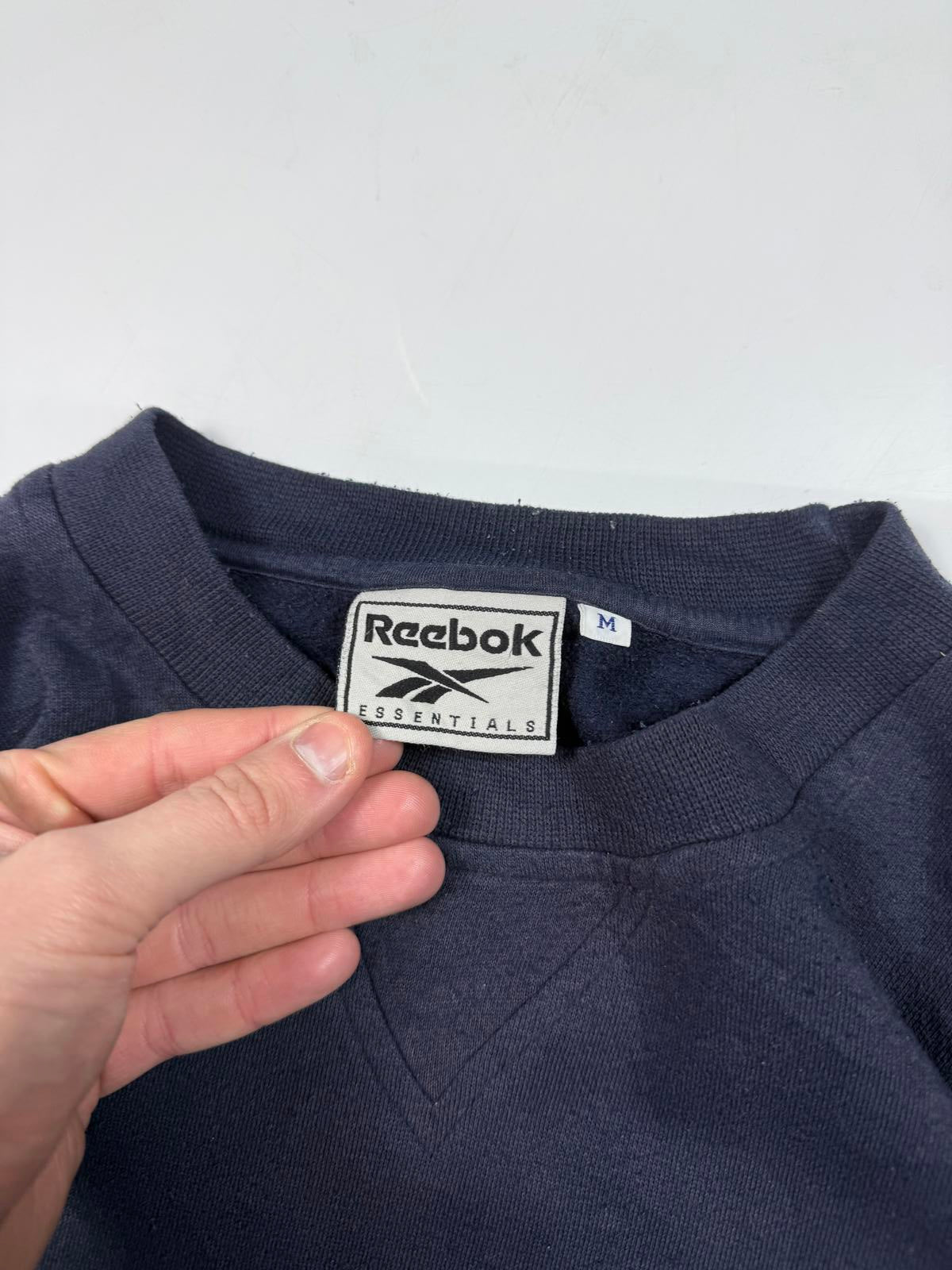 Vintage 90s Reebok spell out sweatshirt (M)