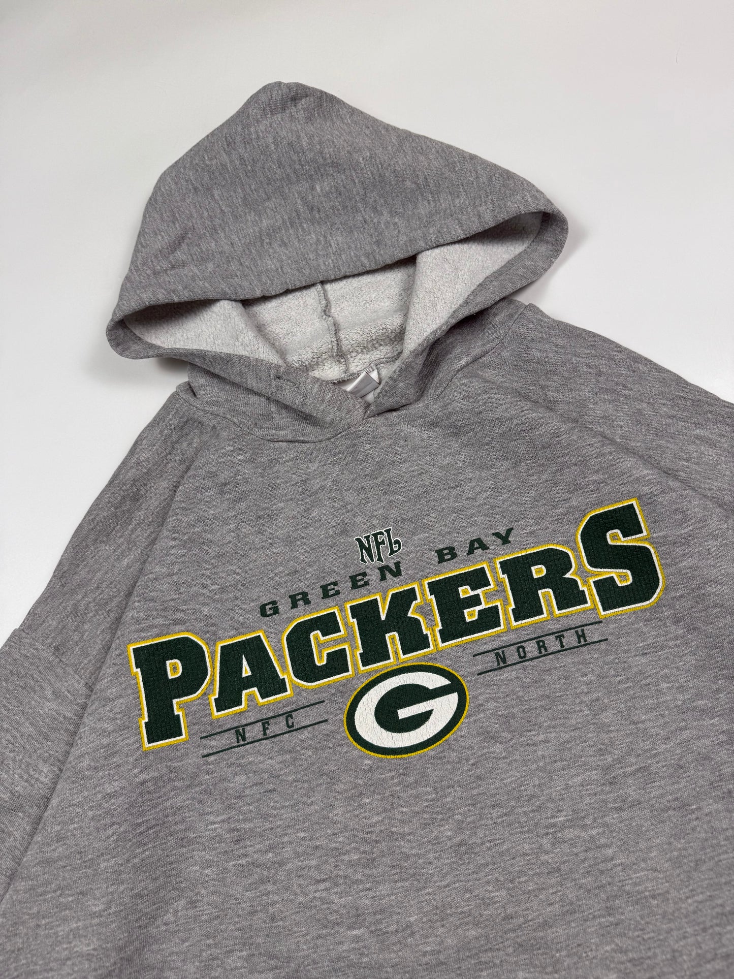 Vintage Green Bay Packers NFL graphic hoodie (M)