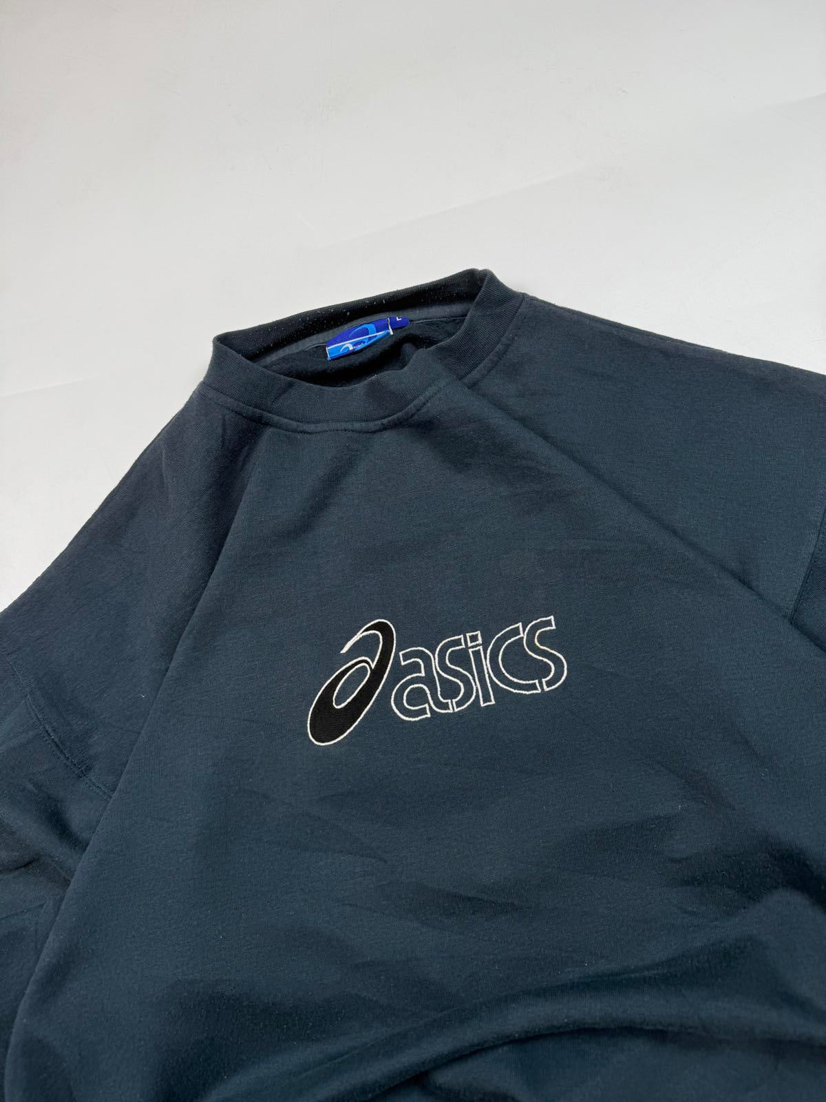 Vintage Asics spell out sweatshirt (L)