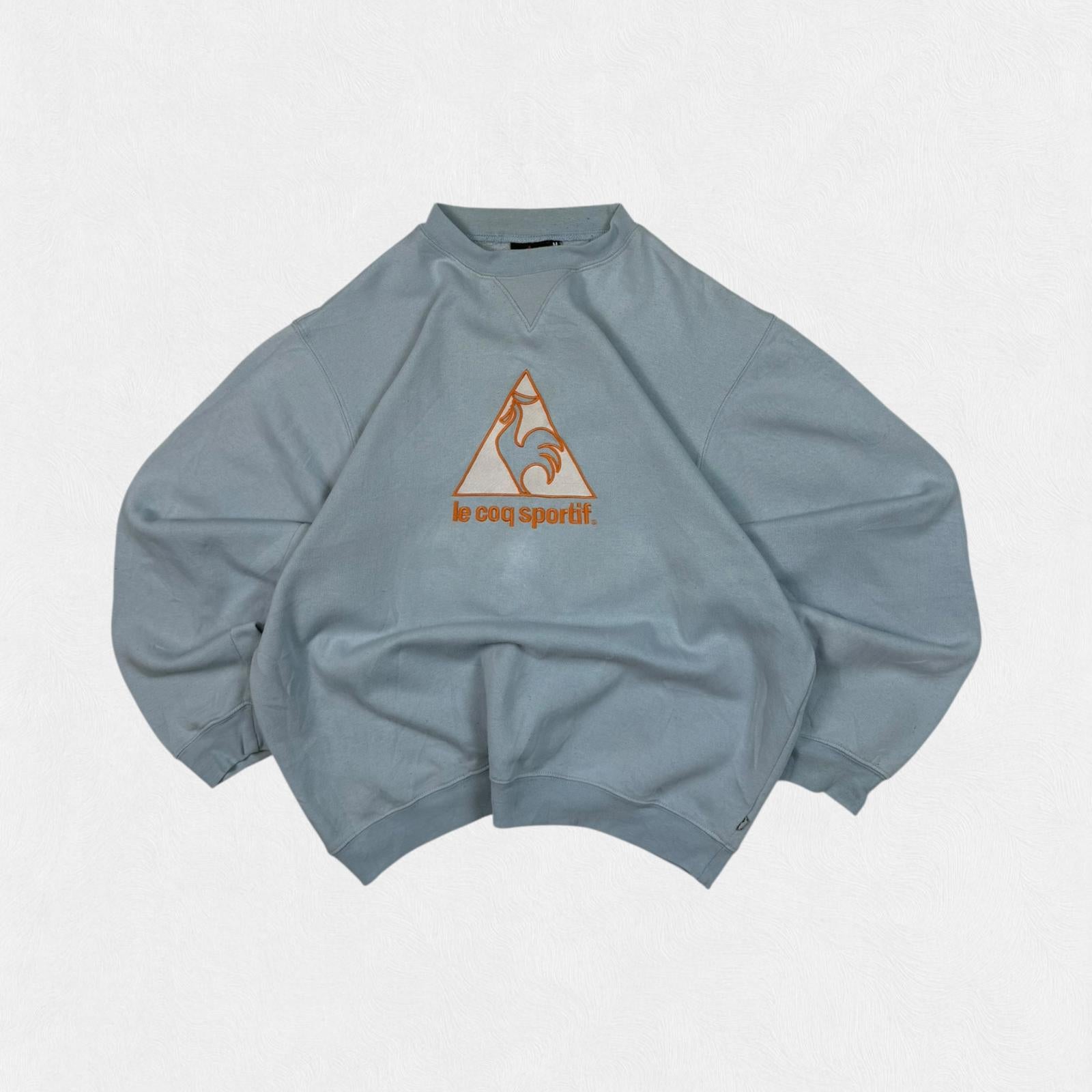 Vintage Le Coq Sportif centre logo sweatshirt (M)