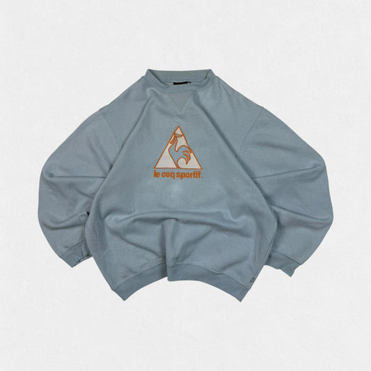 Vintage Le Coq Sportif centre logo sweatshirt (M)