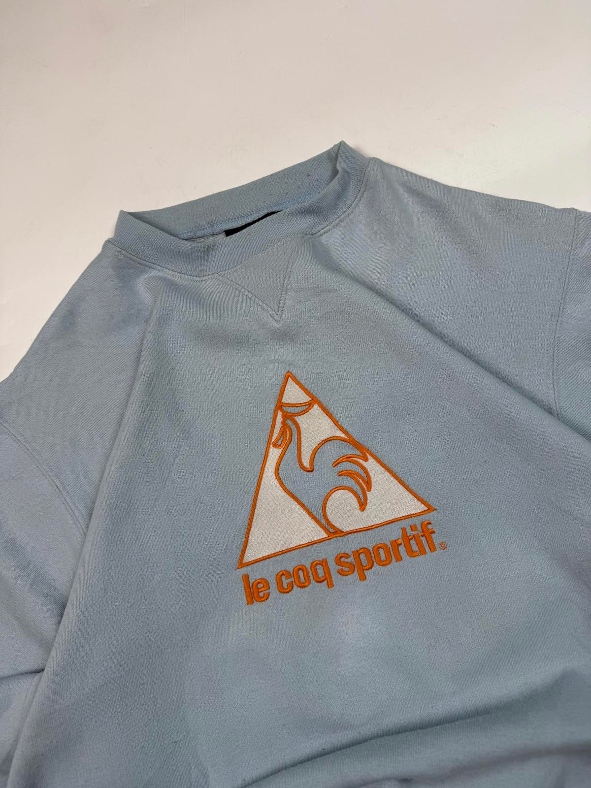Vintage Le Coq Sportif centre logo sweatshirt (M)