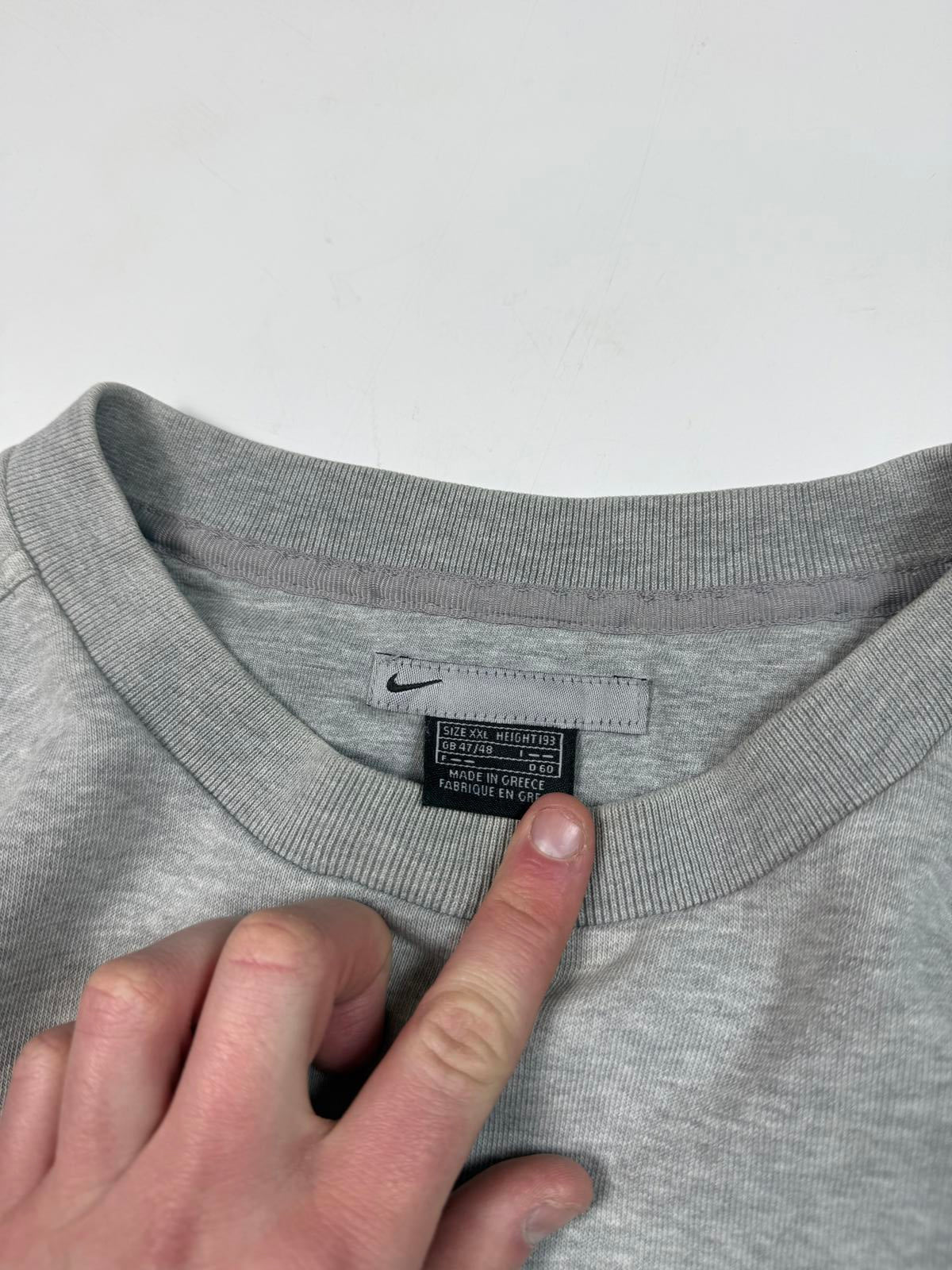 Vintage Nike mini swoosh sweatshirt (XXL)