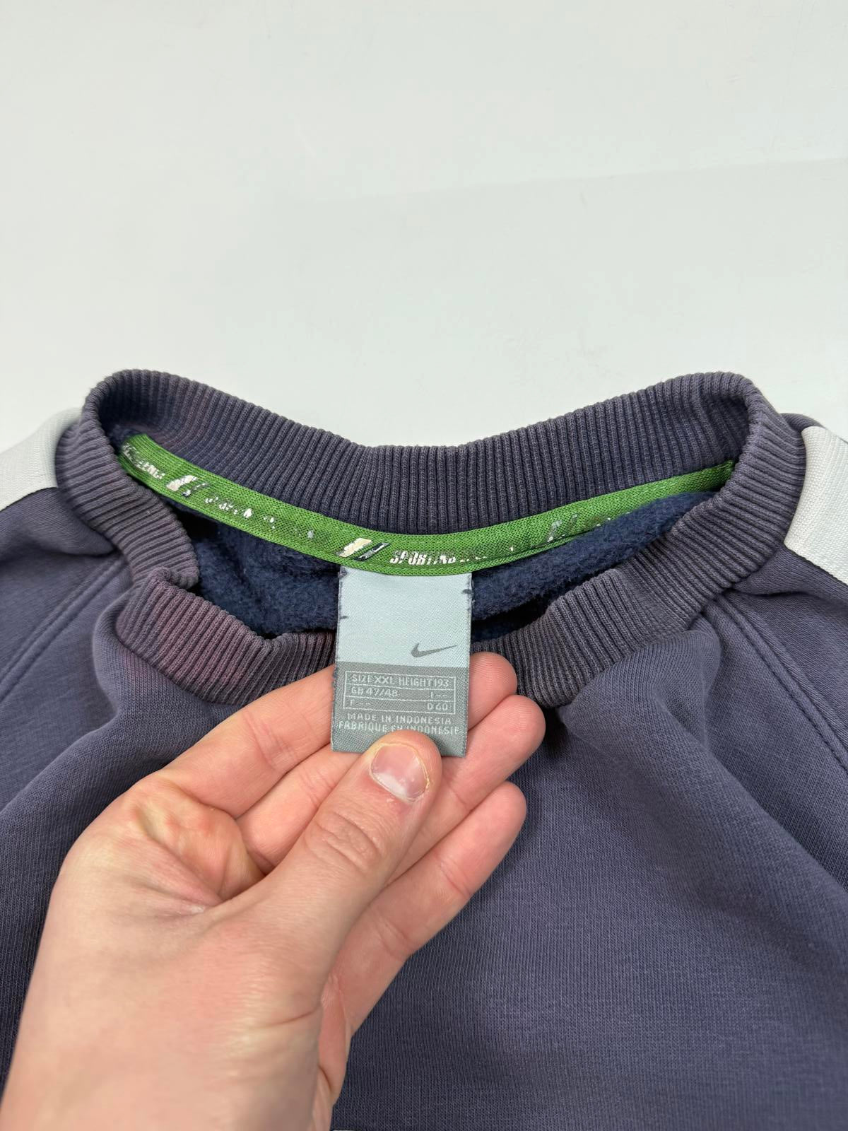 Vintage Nike spell out sweatshirt (XXL)