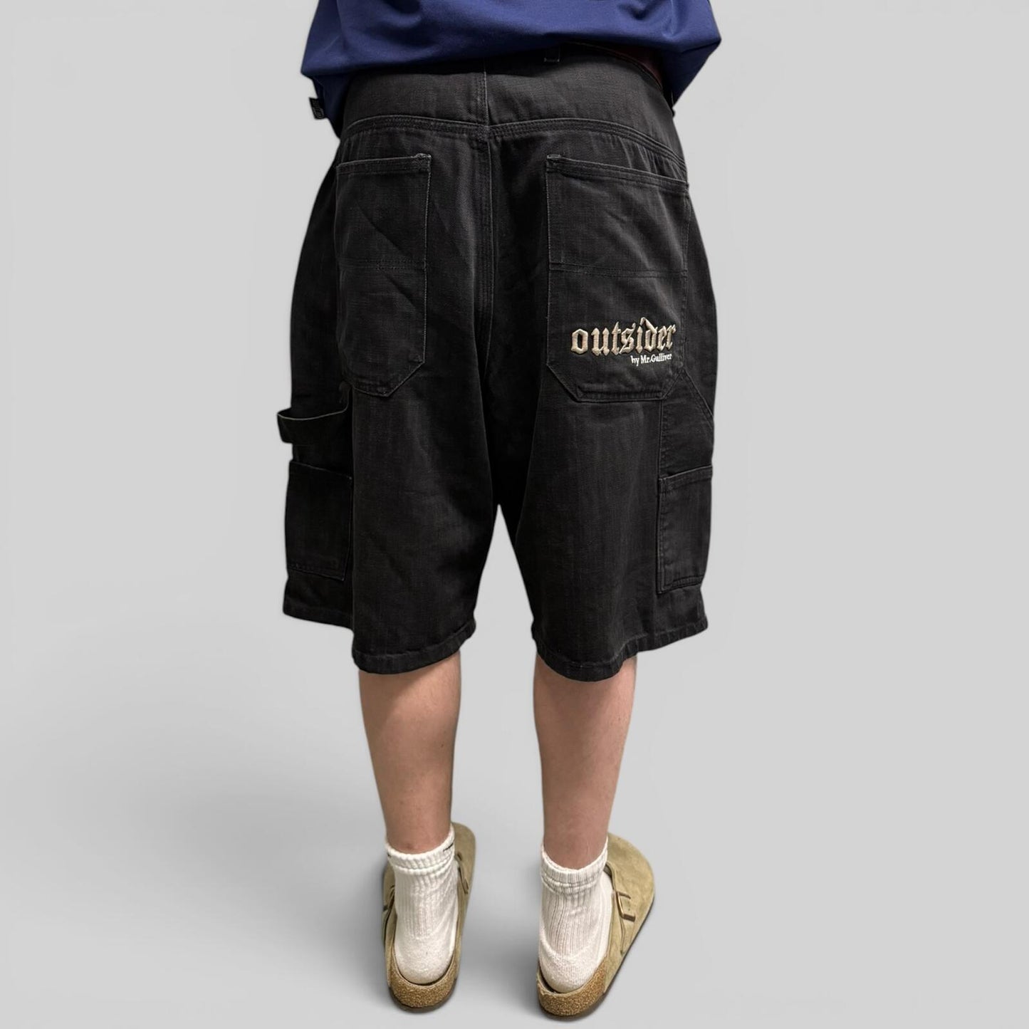 Vintage Hip hop baggy carpenter shorts (W38)