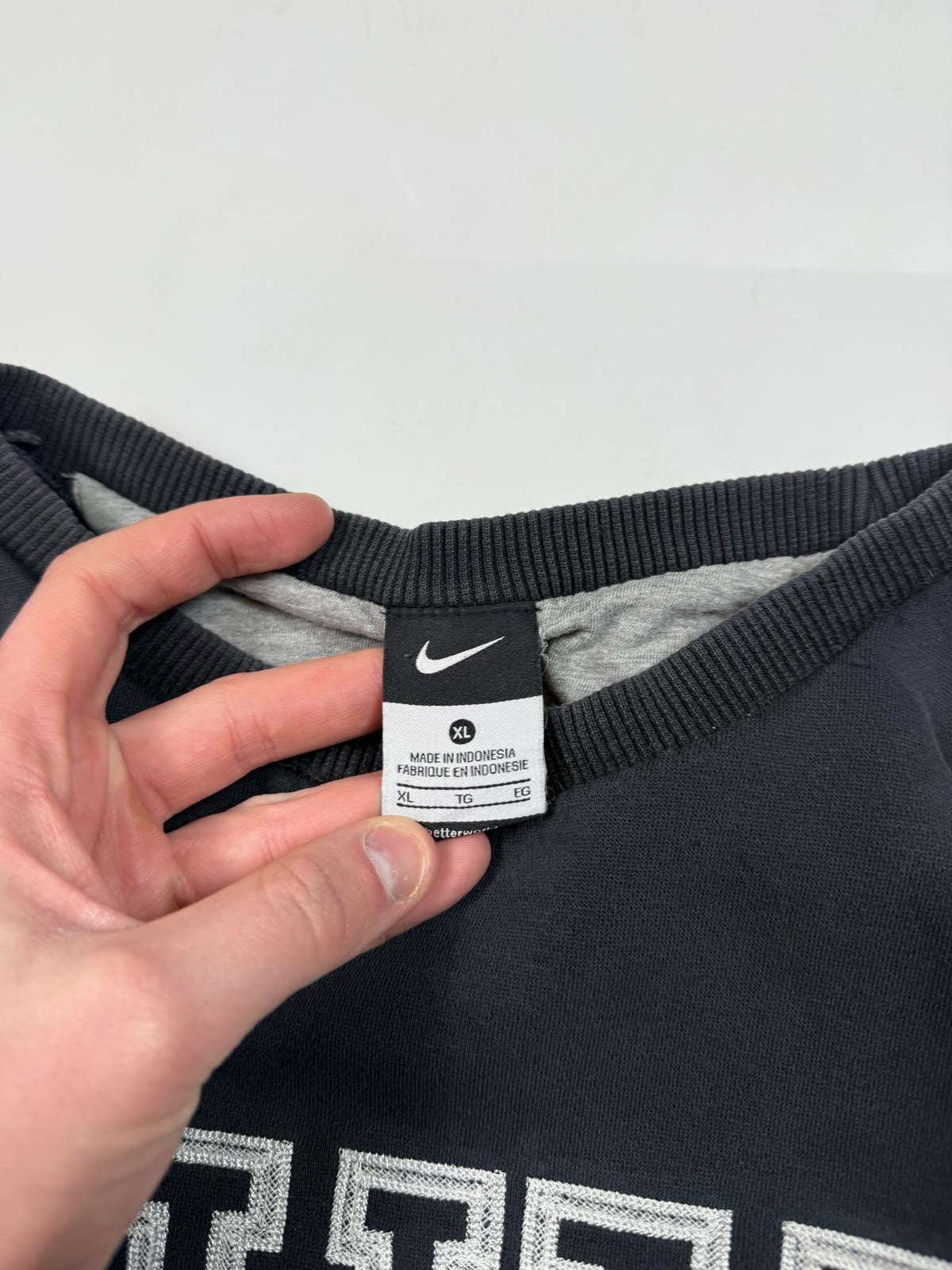 Vintage Nike spell out sweatshirt (XL)