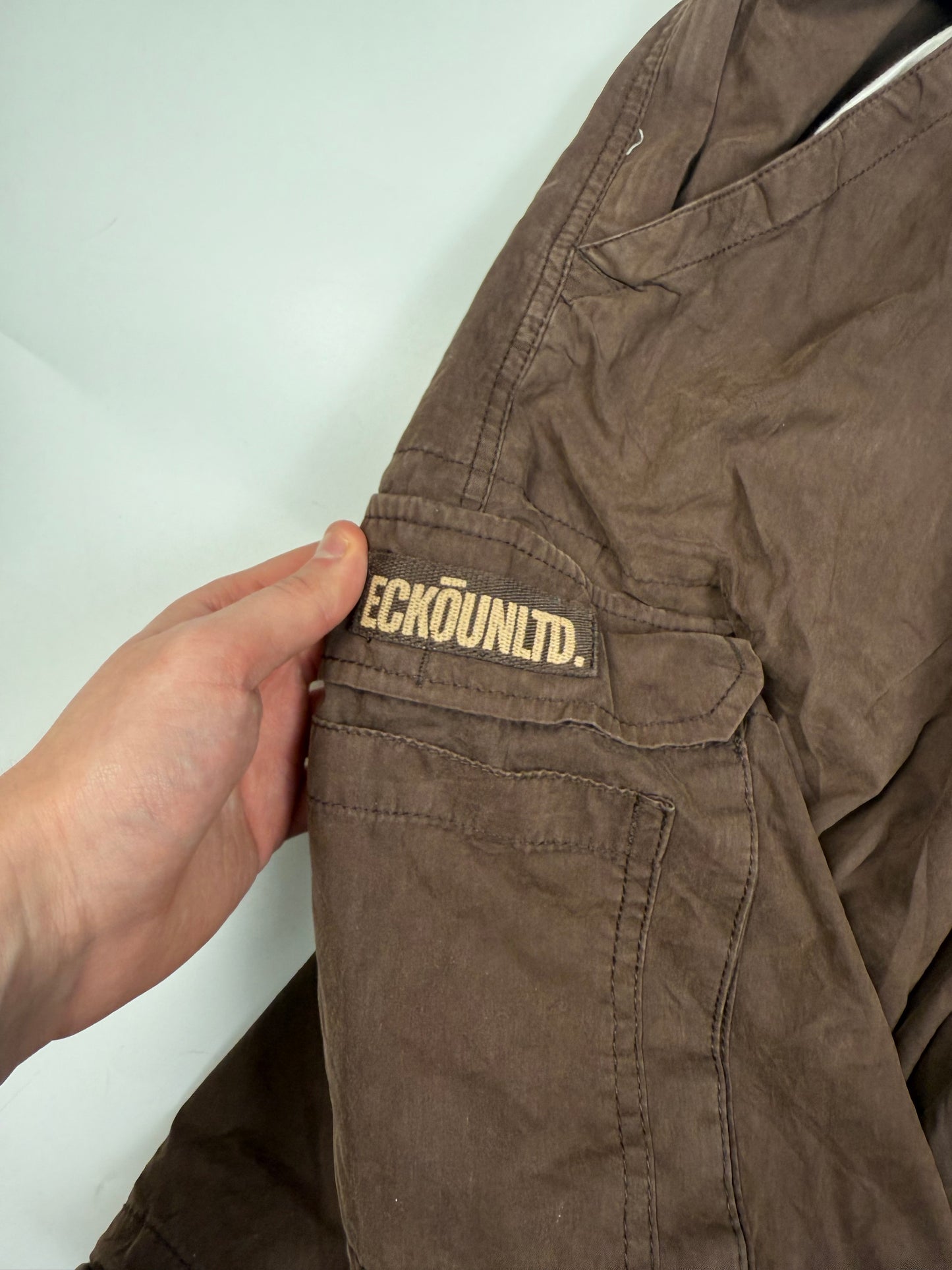 Vintage Y2K Ecko Unltd baggy cargo shorts (W36)