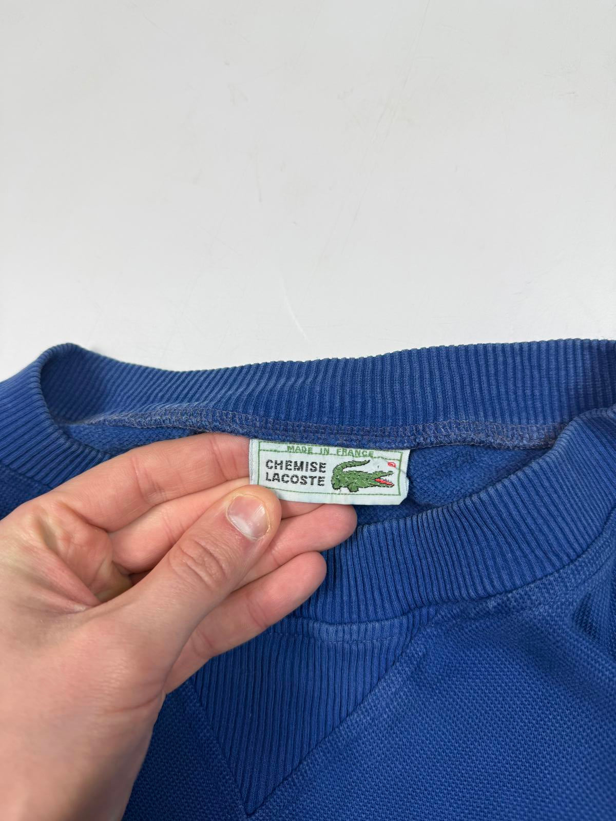 Vintage 90s Lacoste la chemise sweatshirt (M)