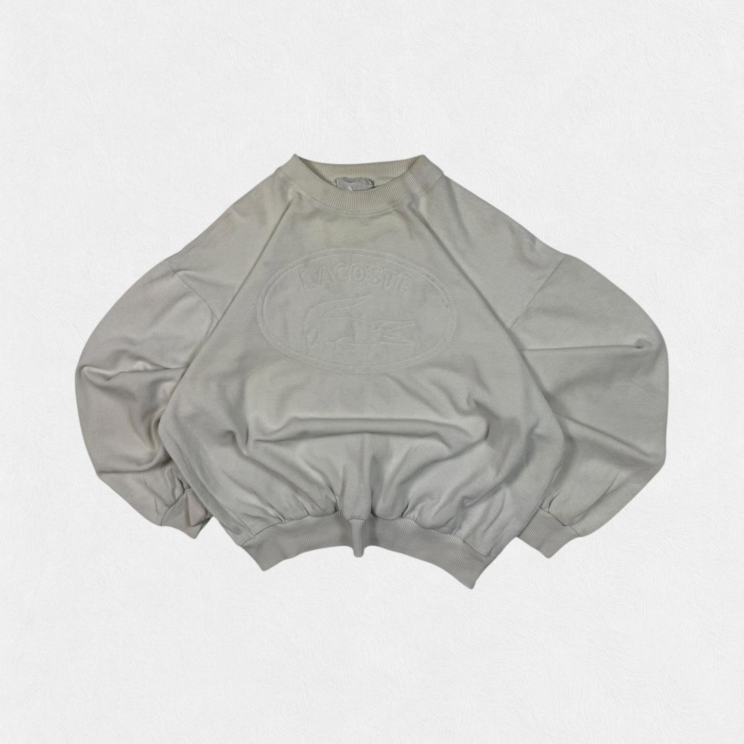 Vintage 90s Lacoste la chemise sweatshirt (S)