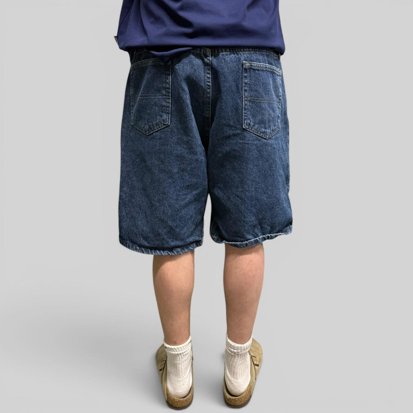 Vintage Wrangler baggy denim jean jorts shorts (W38)