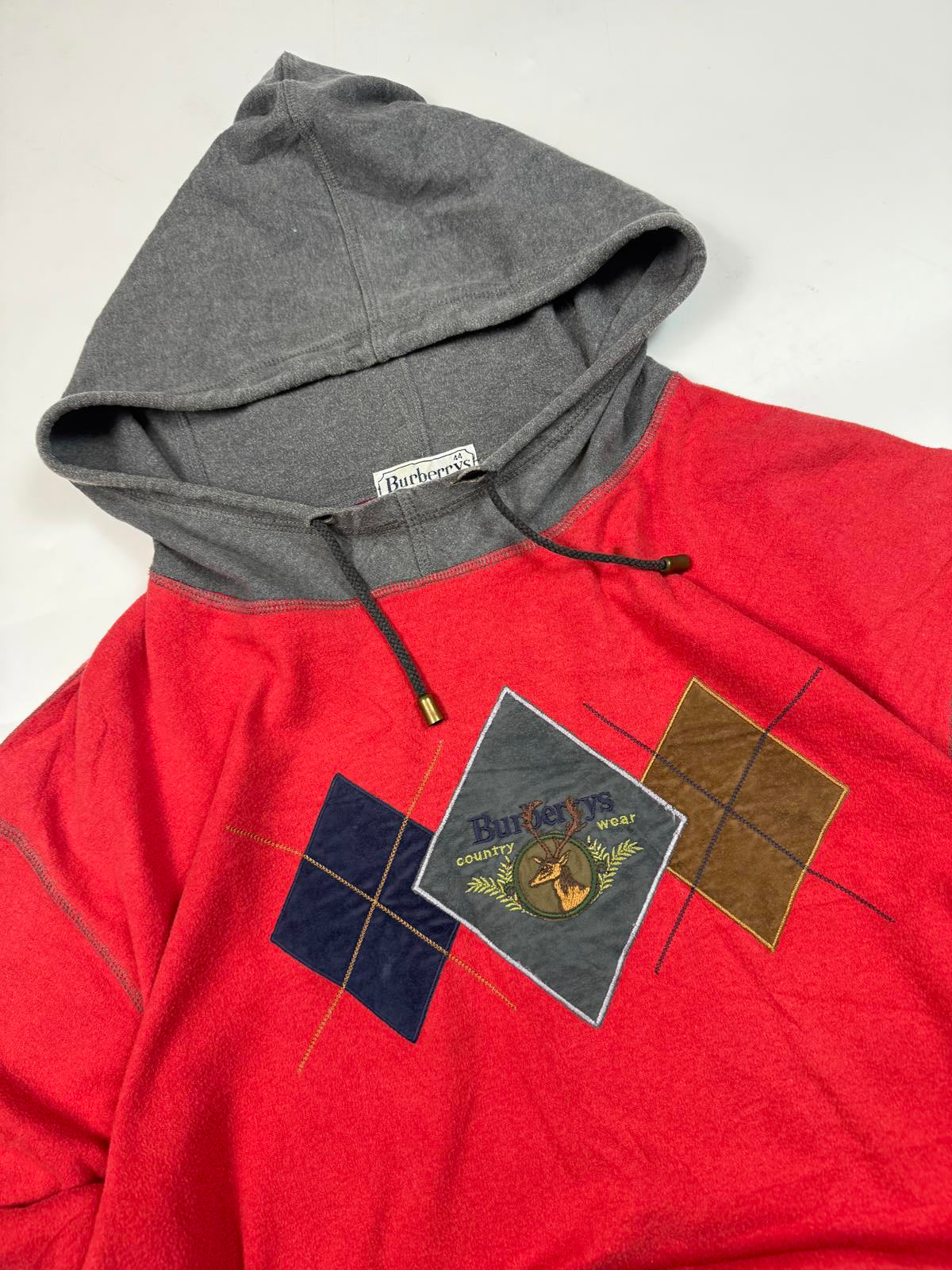 Vintage 90s Burberry hoodie (M)