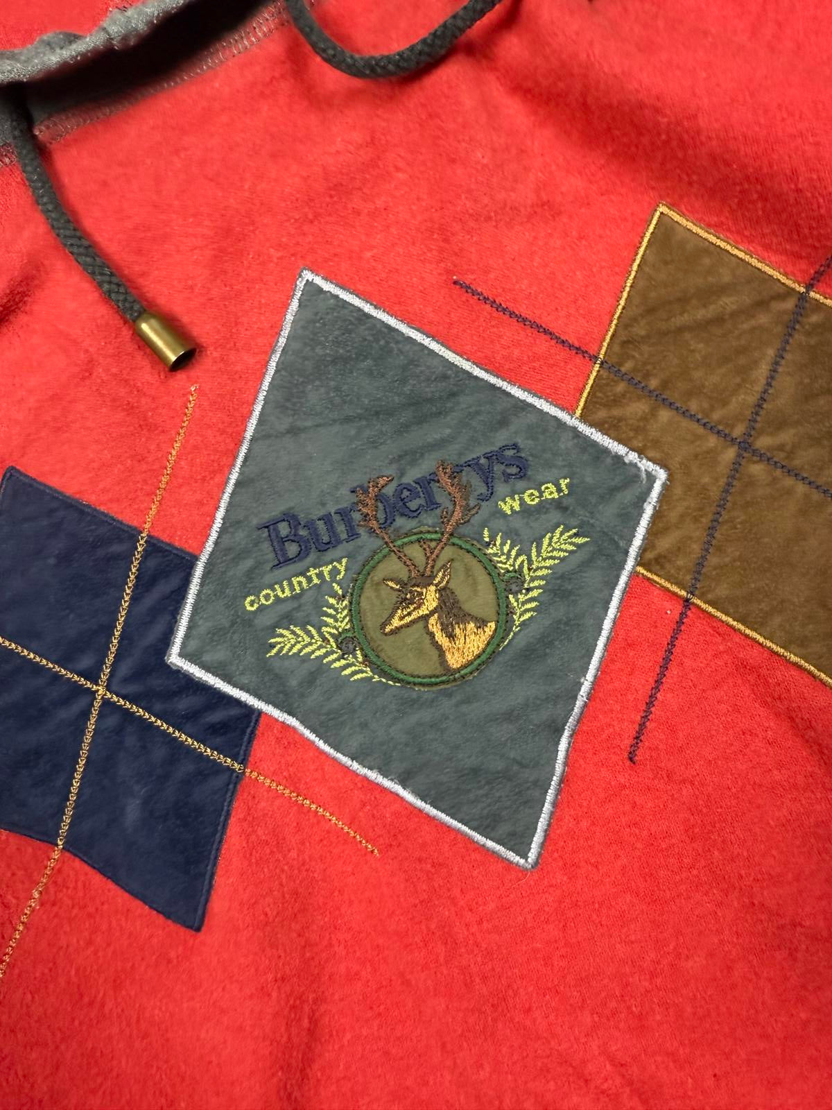 Vintage 90s Burberry hoodie (M)