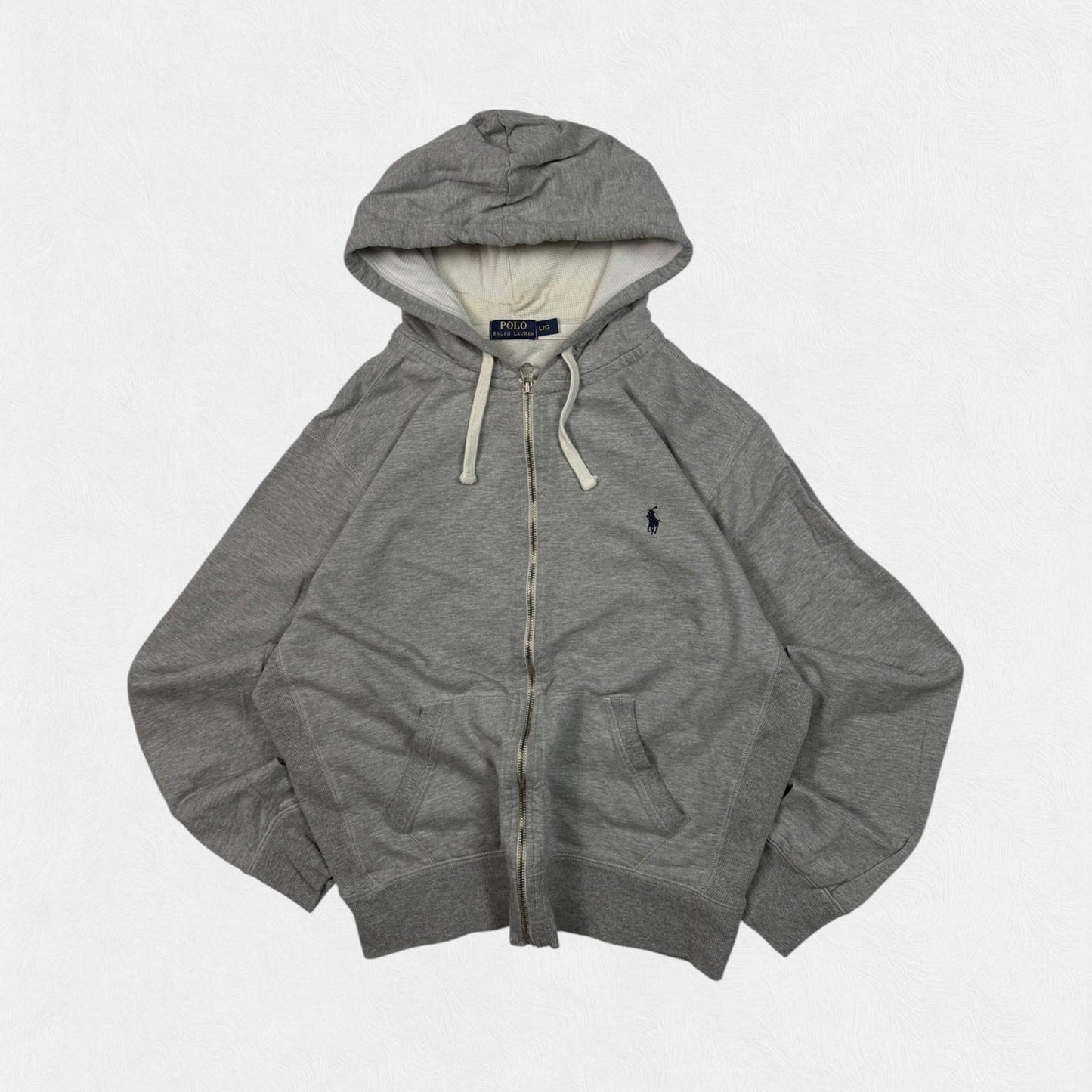 Polo Ralph Lauren full zip hoodie (L)