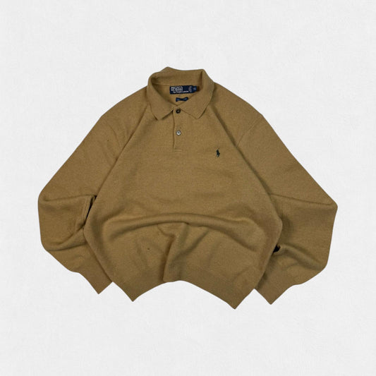 Vintage Polo Ralph Lauren wool knit sweater (XL)