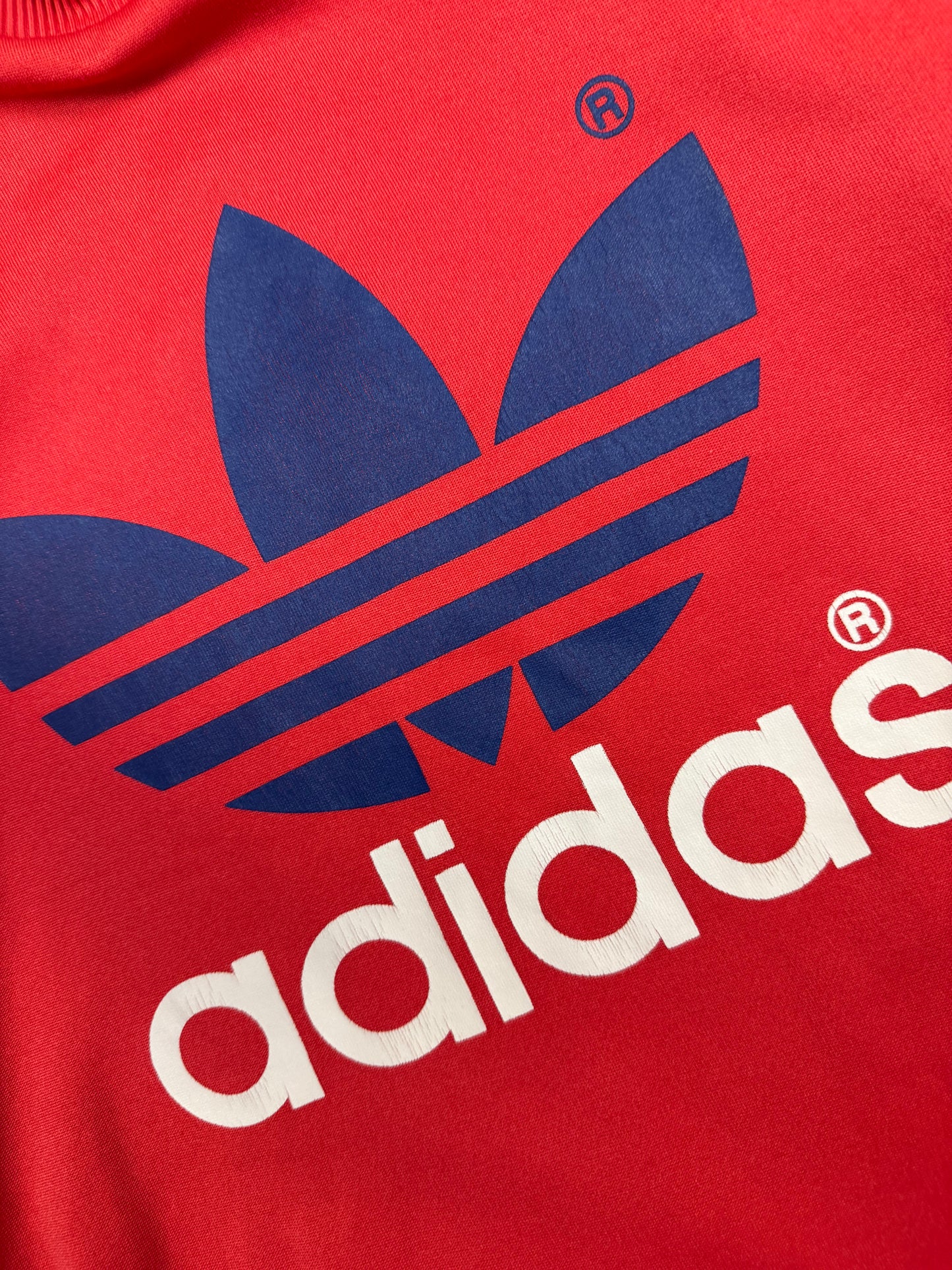 Vintage 90s Adidas originals centre logo sweatshirt (L)