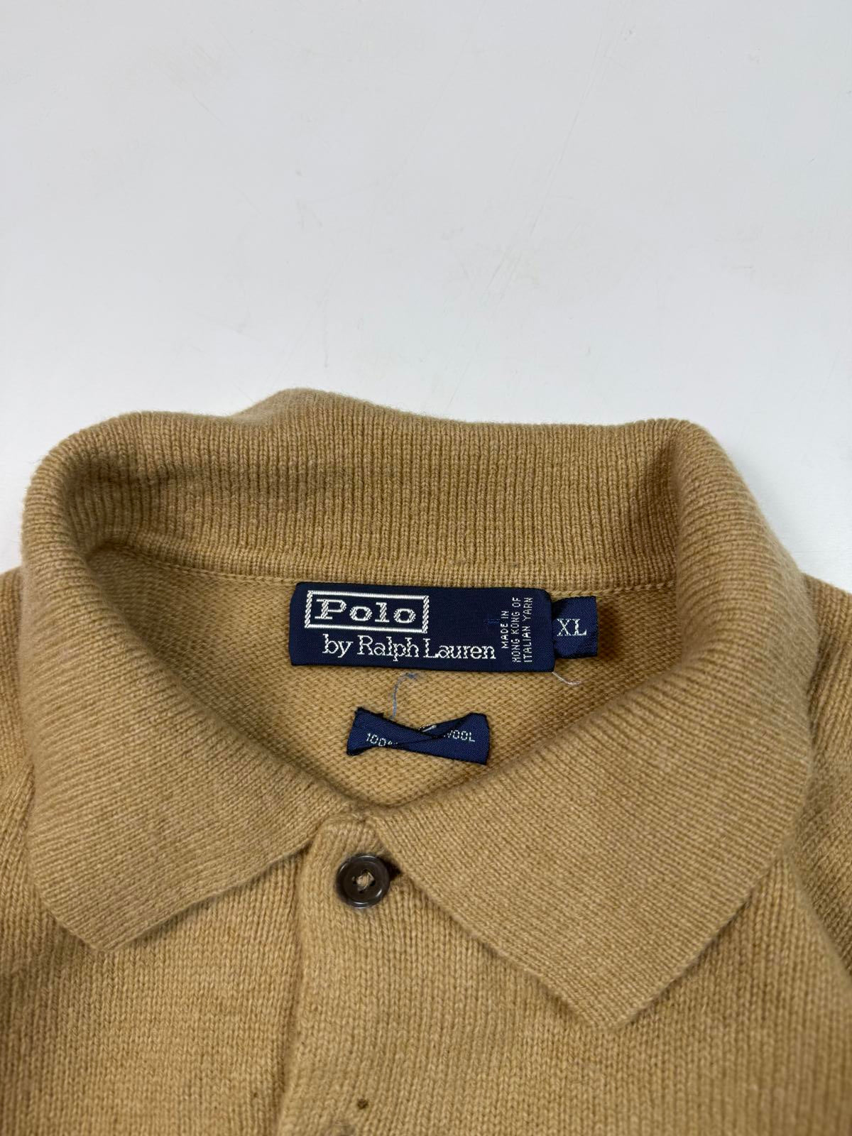 Vintage Polo Ralph Lauren wool knit sweater (XL)