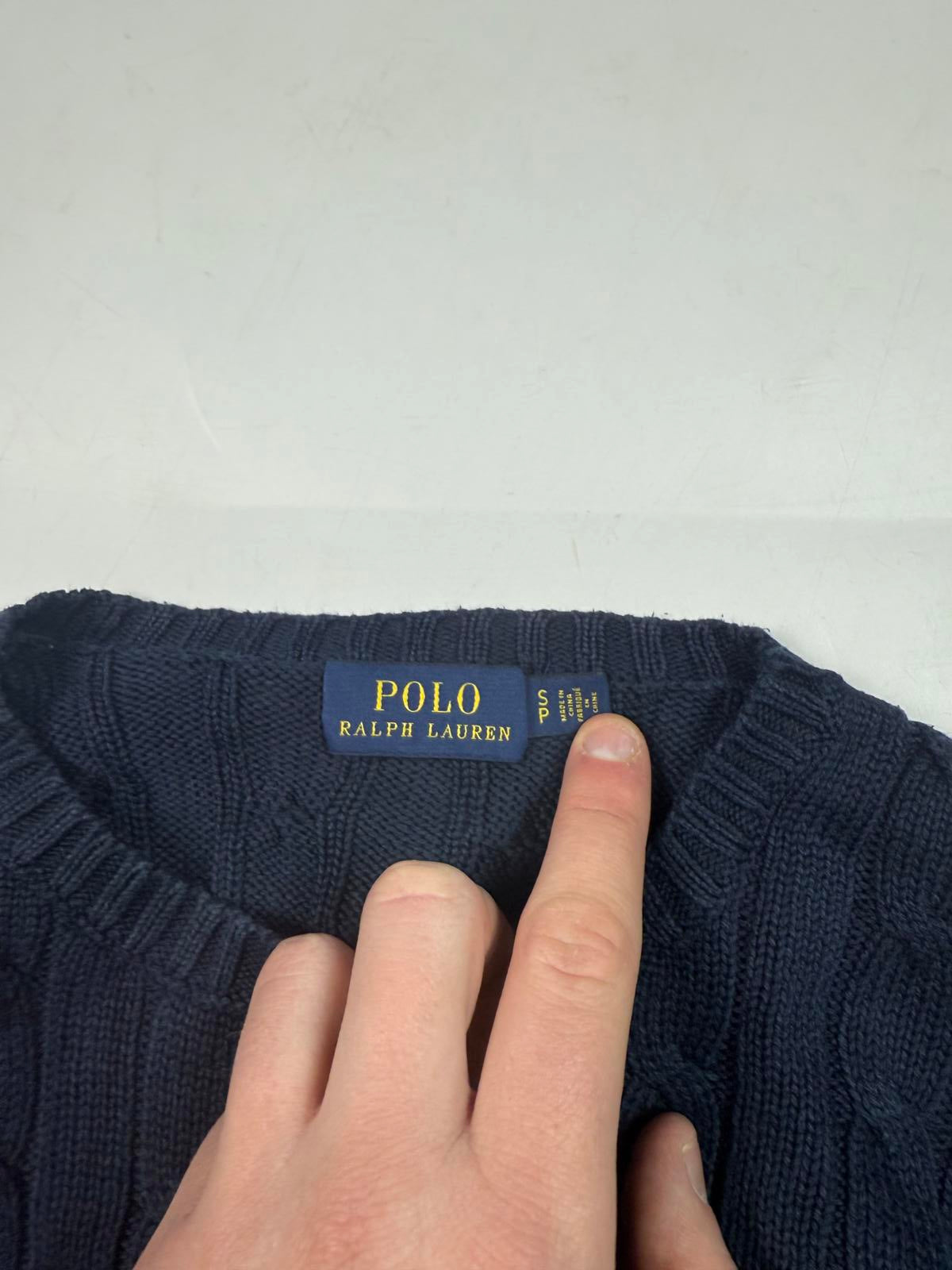 Polo Ralph Lauren cable knit sweater (WS)