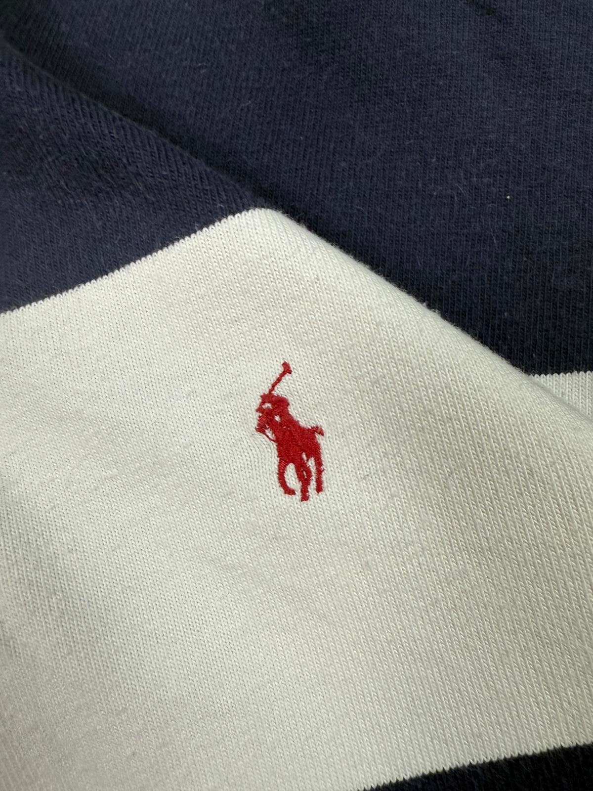 Vintage Polo Ralph Lauren striped rugby polo (M)