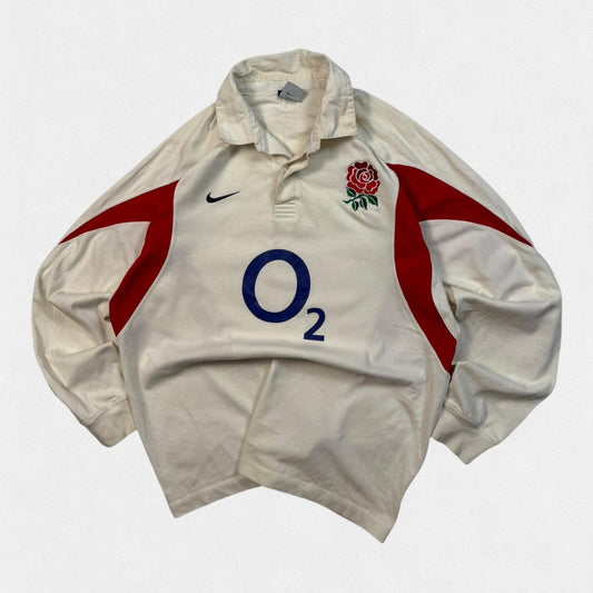 Vintage England 2005-07 Nike rugby shirt (L)