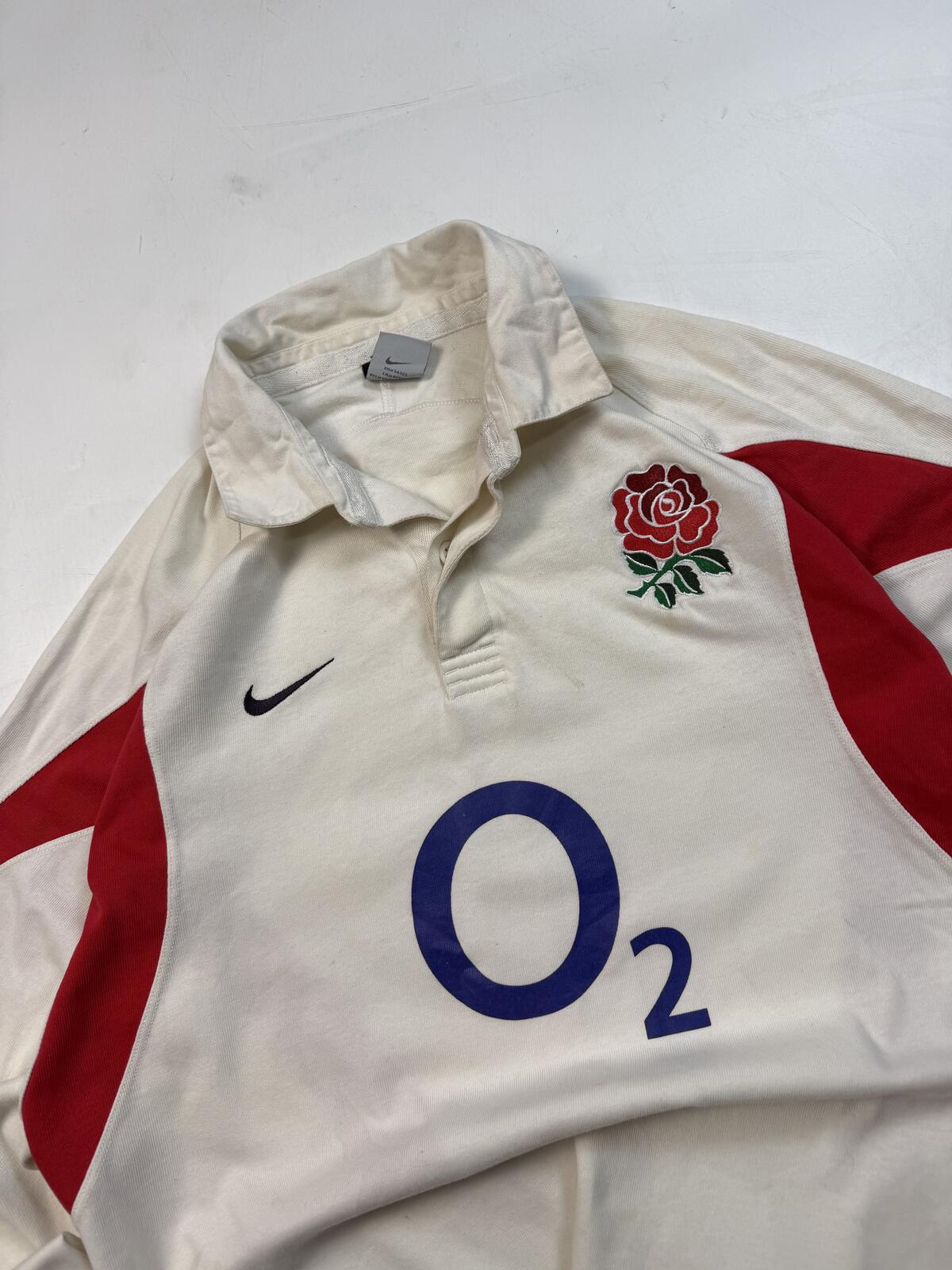 Vintage England 2005-07 Nike rugby shirt (L)