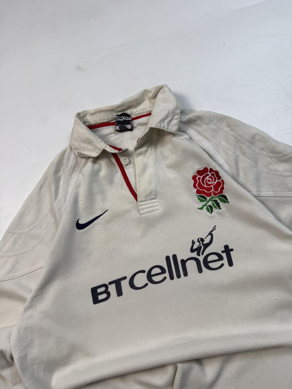 Vintage England 1999-01 Nike rugby shirt (S)