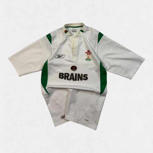 Vintage Wales 2004-06 Reebok away rugby shirt (S)