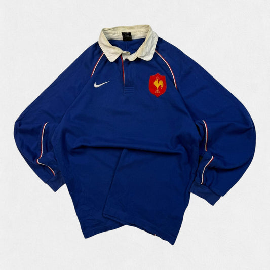 Vintage France 2001-03 Nike rugby union shirt (L)