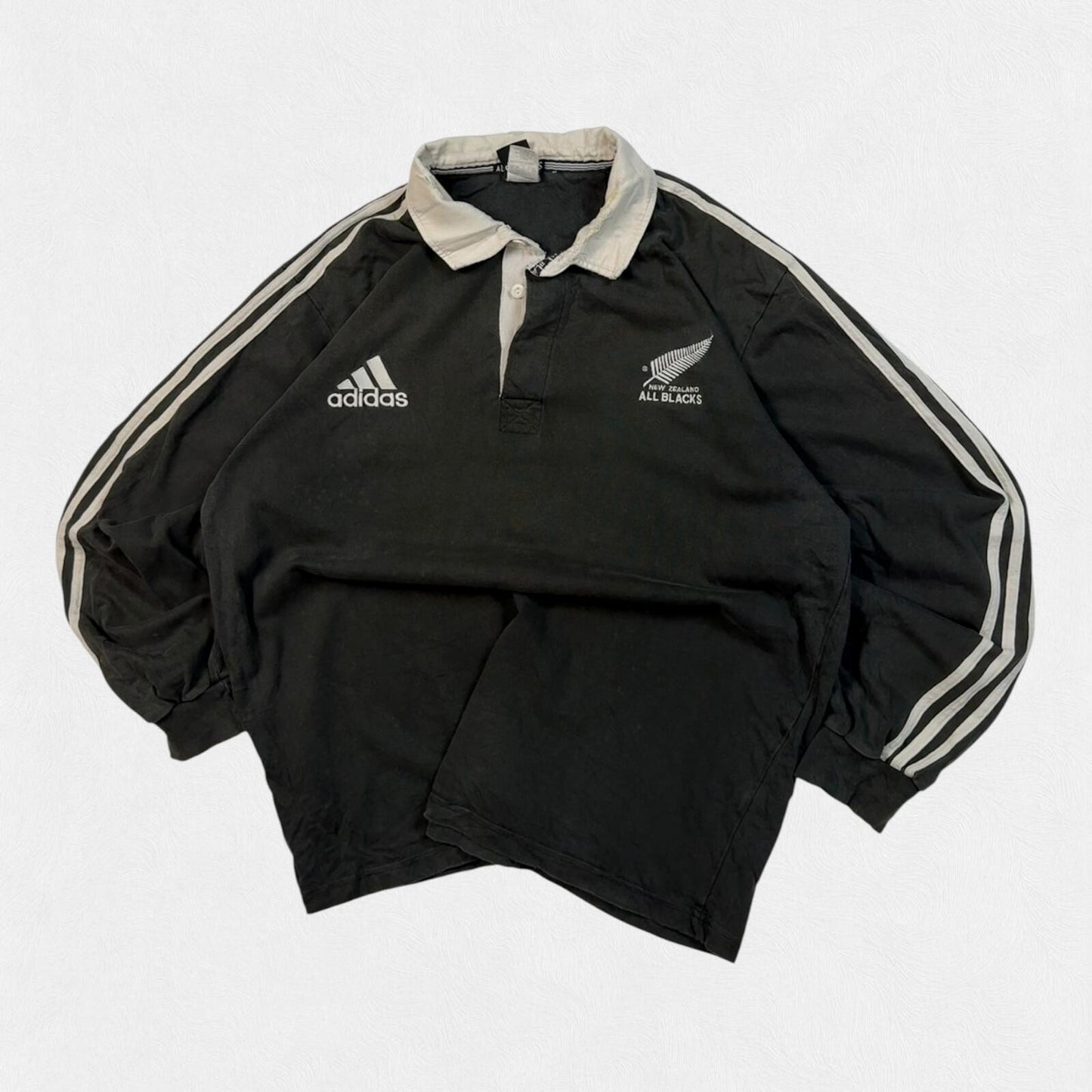 Vintage New Zealand 1999/00 Adidas rugby shirt (XL)