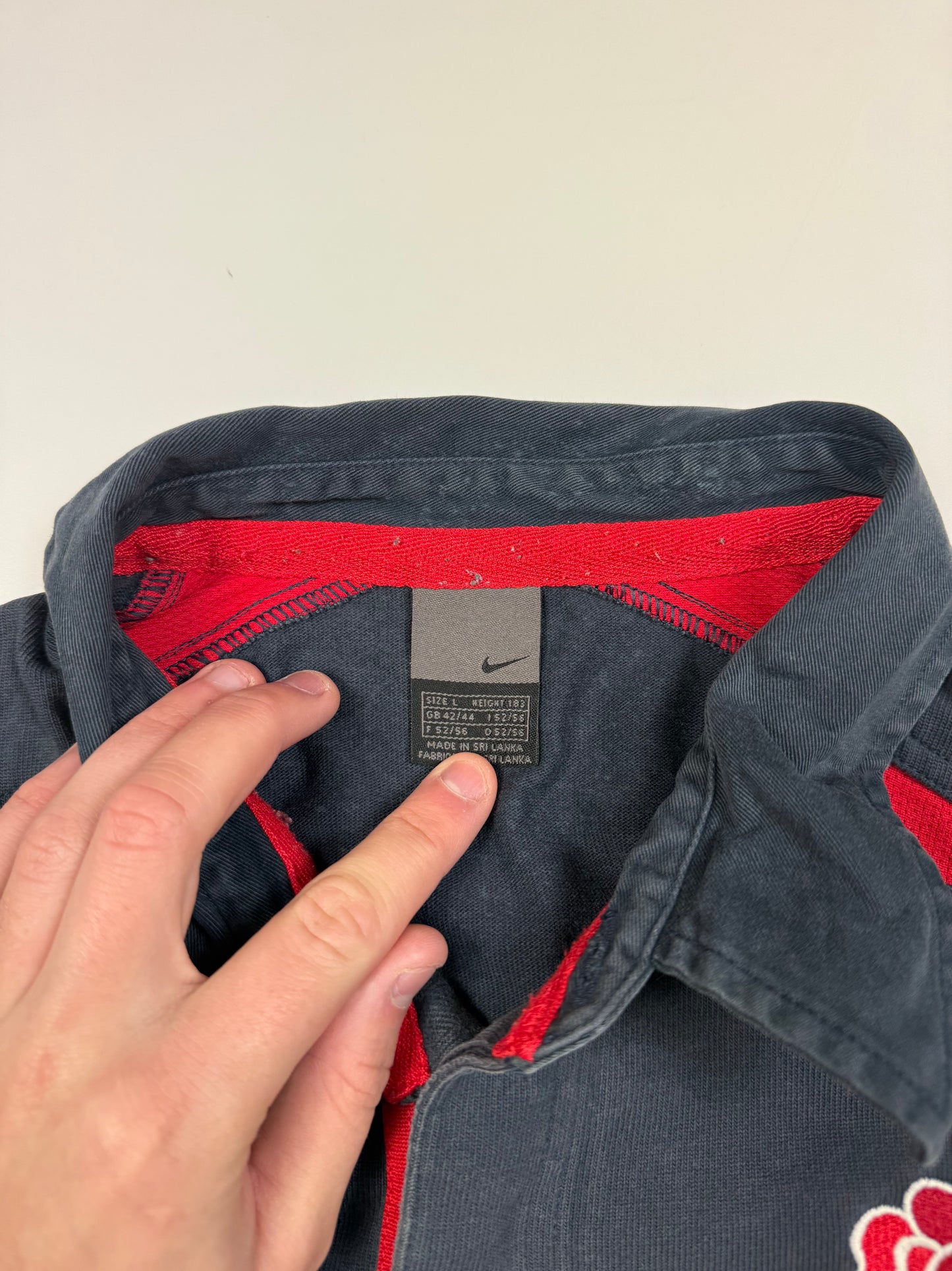 Vintage England 2003-05 away Nike rugby shirt (L)