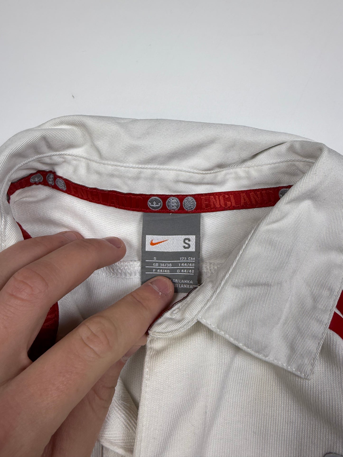 Vintage England rugby world cup 2007 Nike rugby shirt (S)