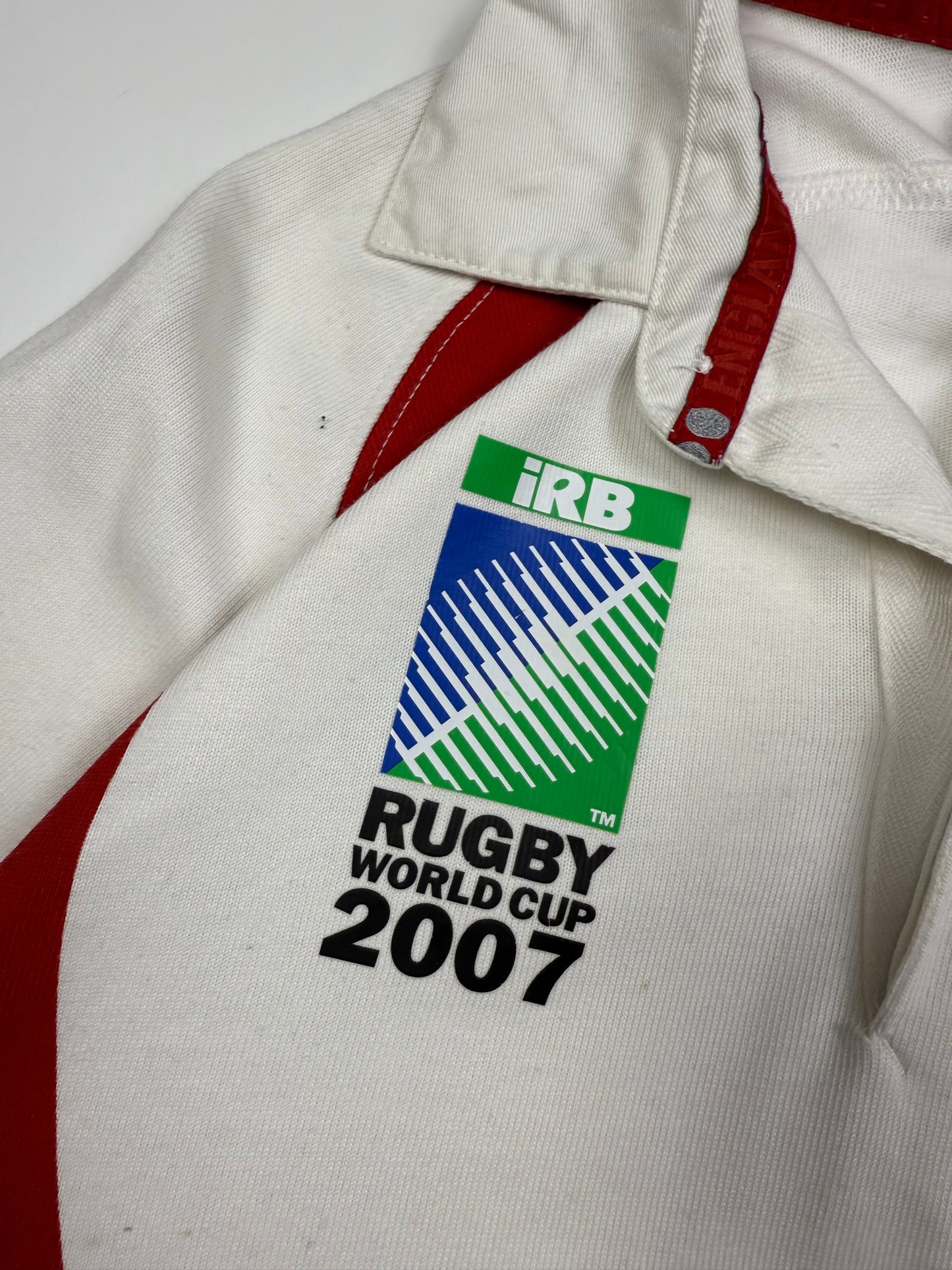 Vintage England rugby world cup 2007 Nike rugby shirt (S)