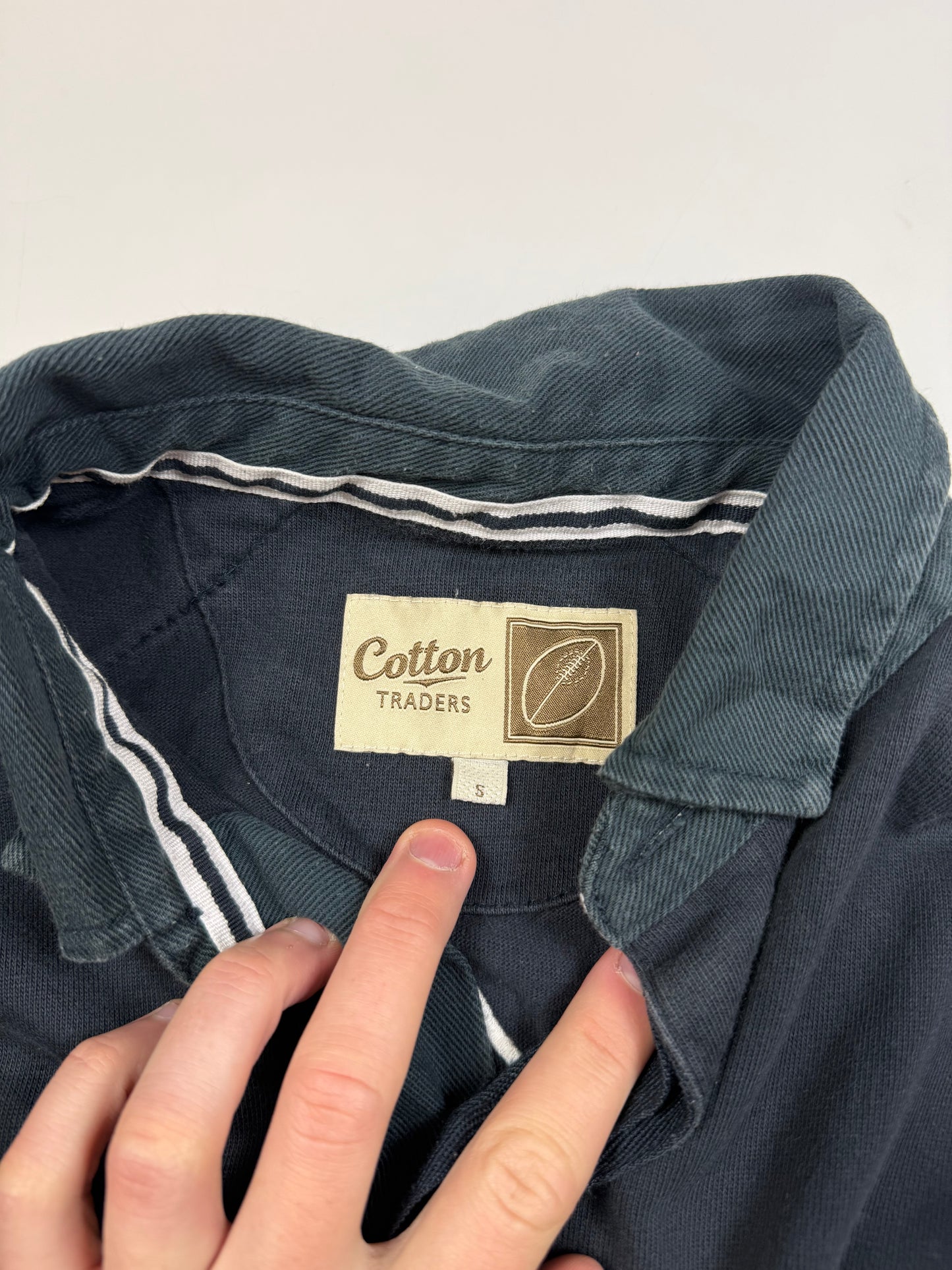 Vintage England Cotton Traders supporters rugby shirt (S)