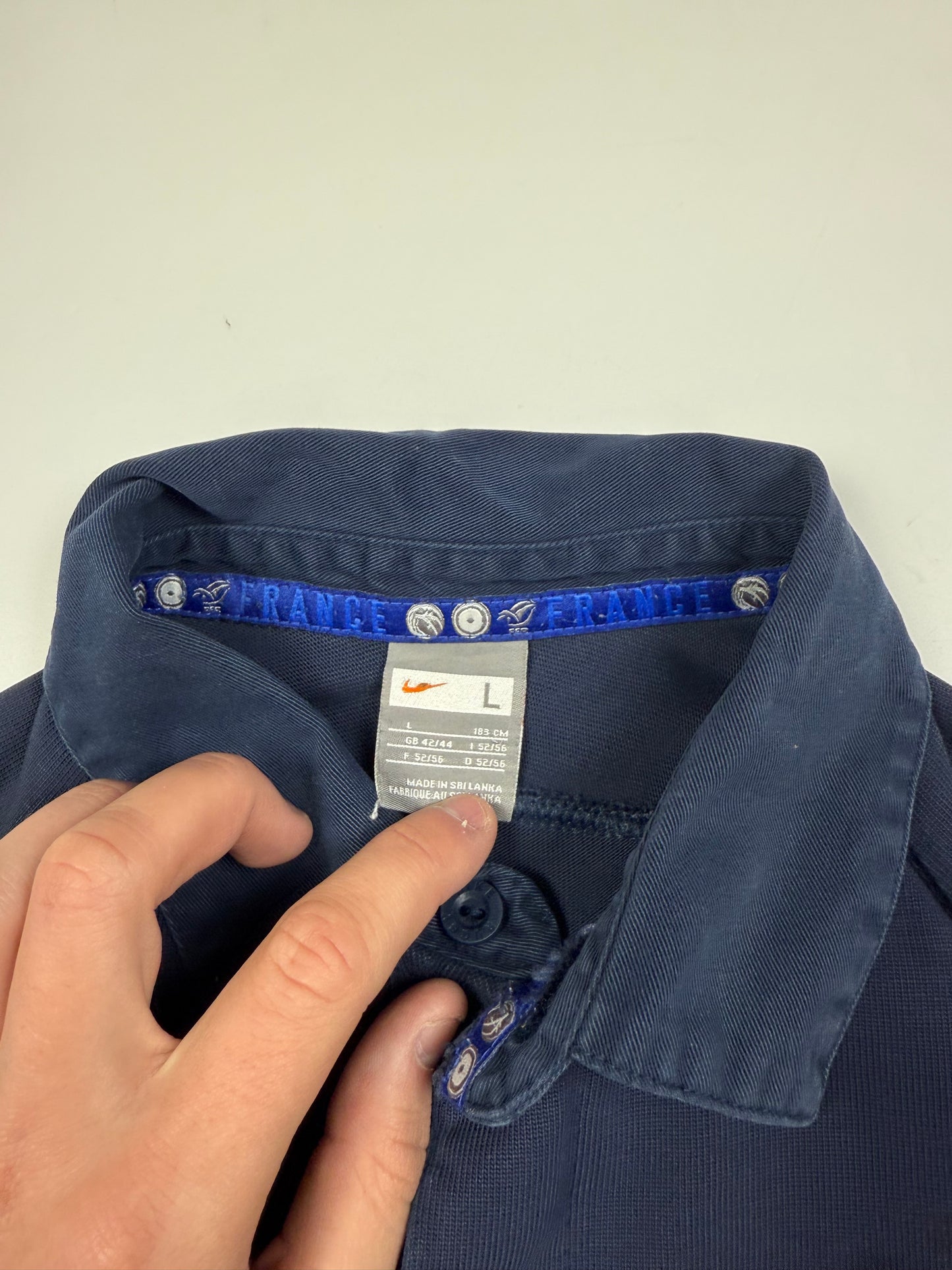 Vintage France 2007/08 Nike rugby union shirt (L)