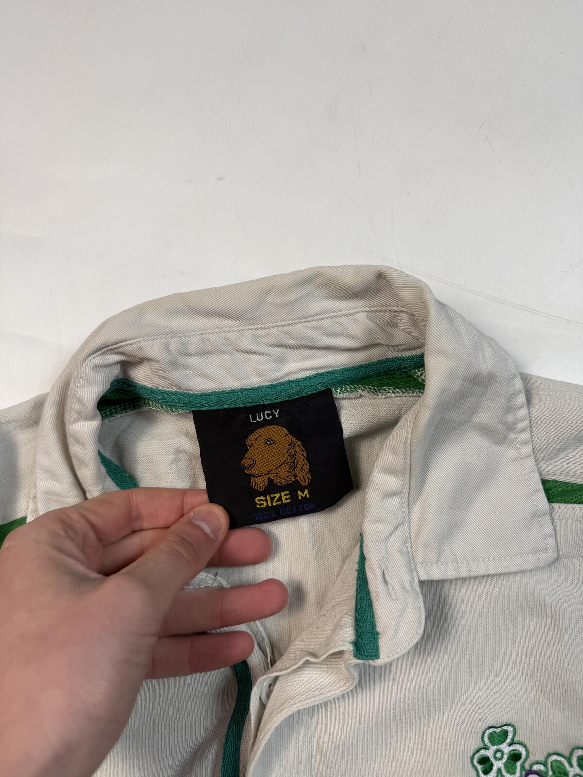 Vintage Ireland 2007 supporters rugby union shirt (L)