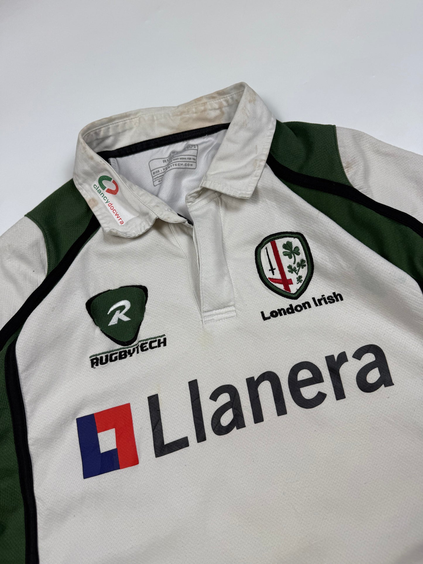 Vintage London Irish 2007/08 away rugby union shirt (XL)
