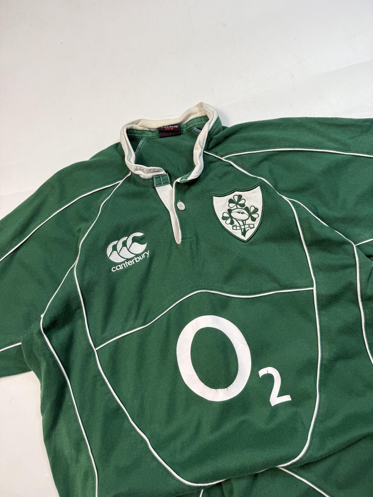 Vintage Ireland 2007/08 Canterbury rugby shirt (M)