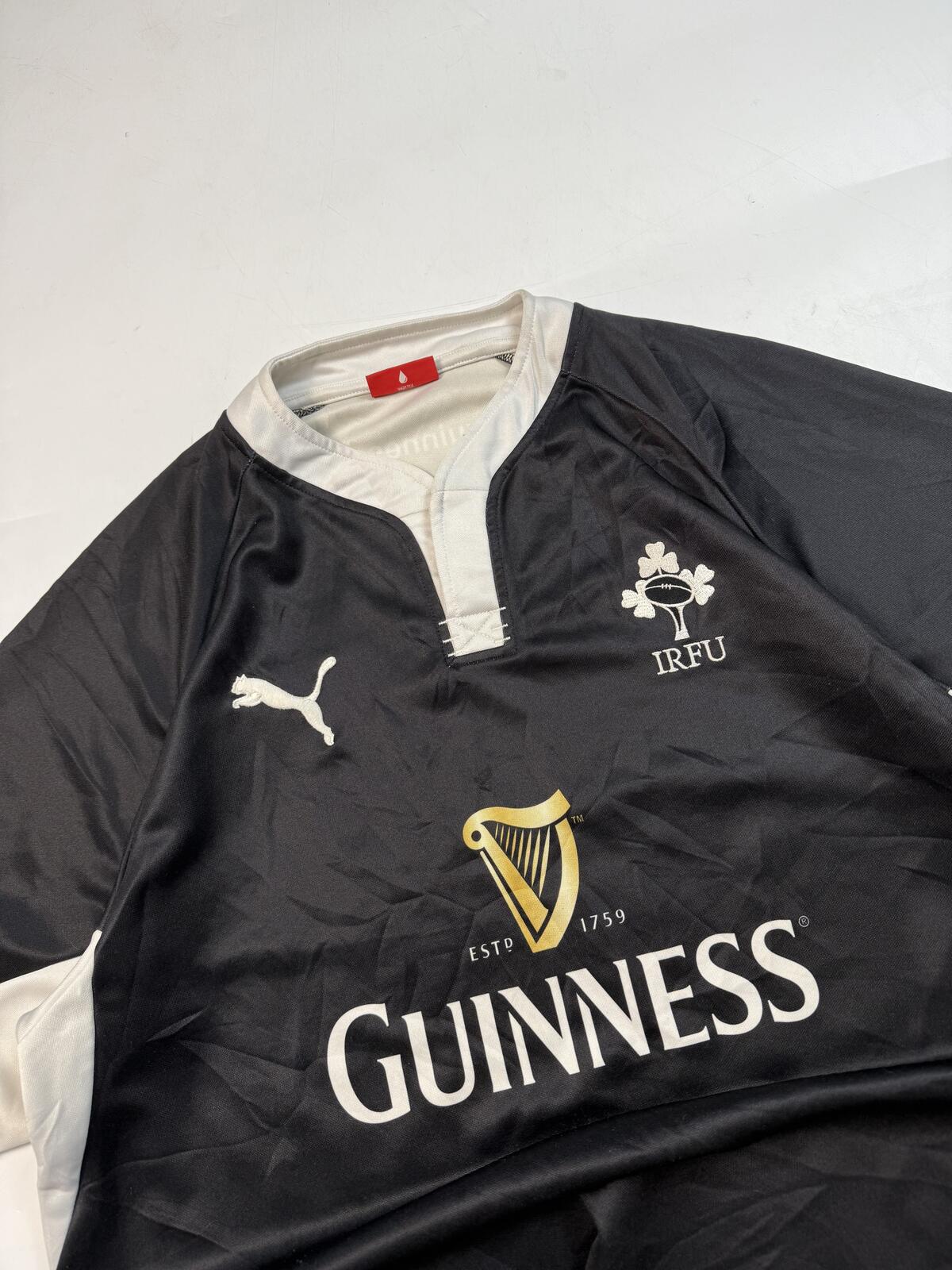 Ireland 2010/11 Guinness puma rugby union shirt (L)
