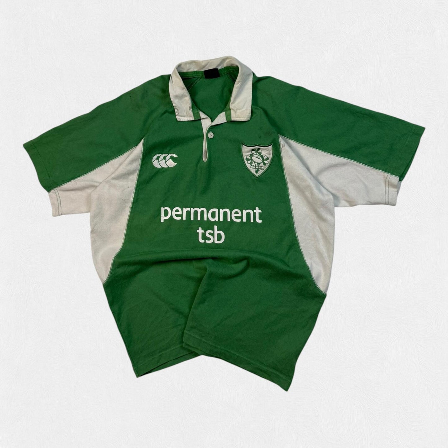 Vintage Ireland 2005/06 Canterbury rugby shirt (M)