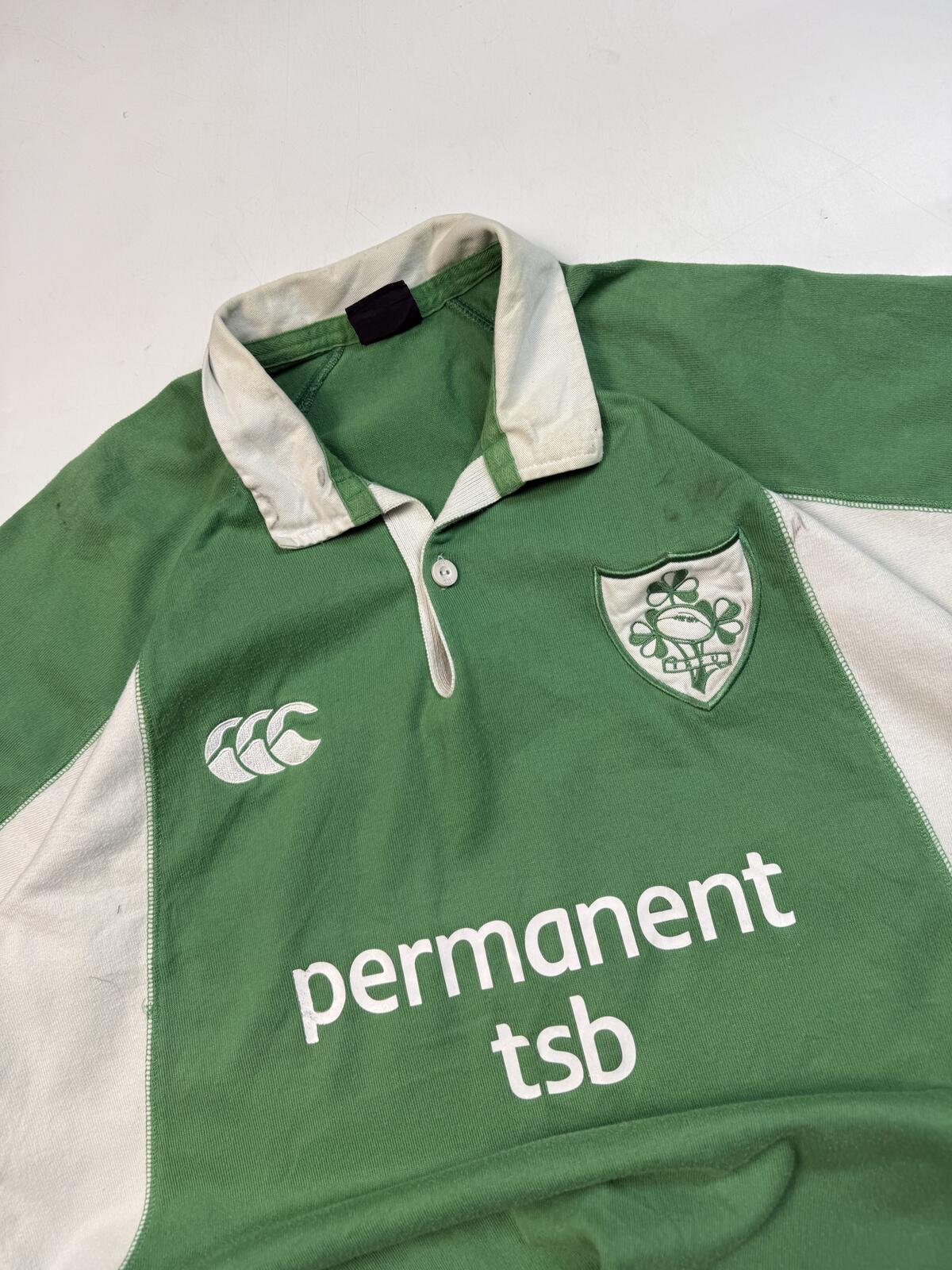 Vintage Ireland 2005/06 Canterbury rugby shirt (M)