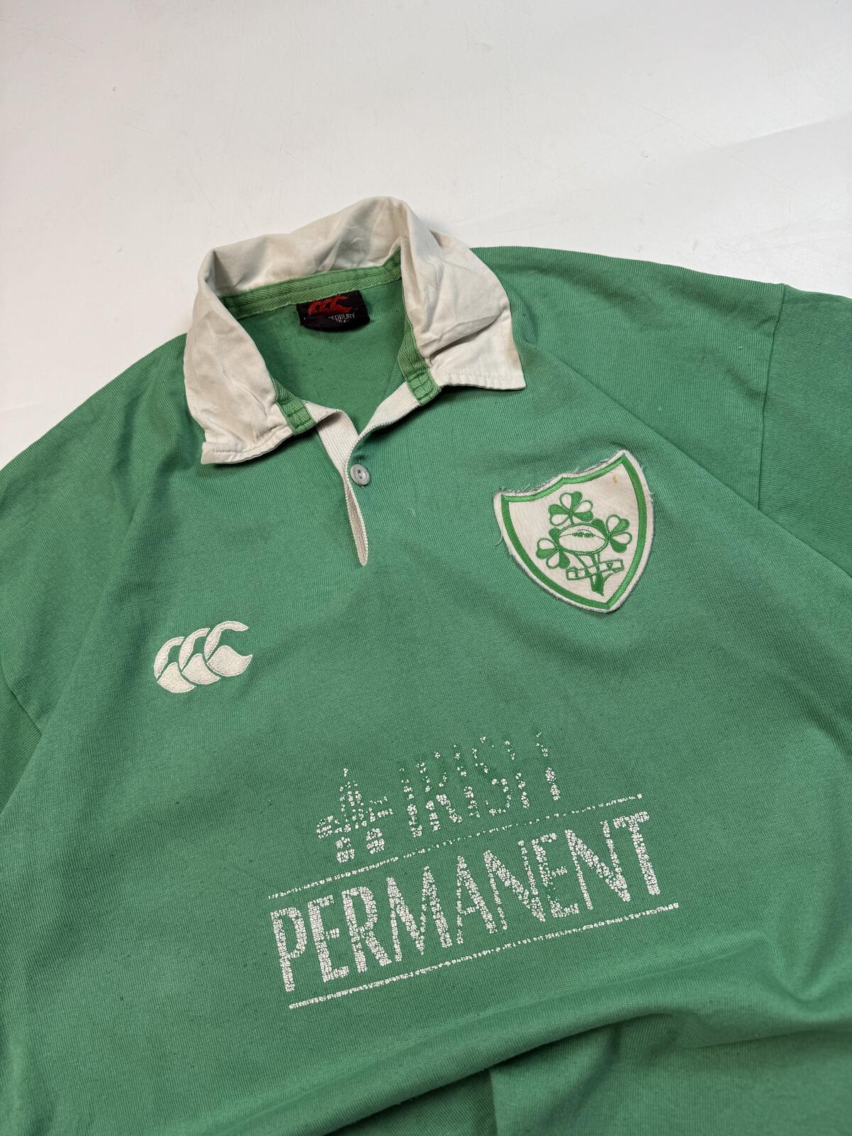 Vintage Ireland 2000/01 Canterbury rugby shirt (L)