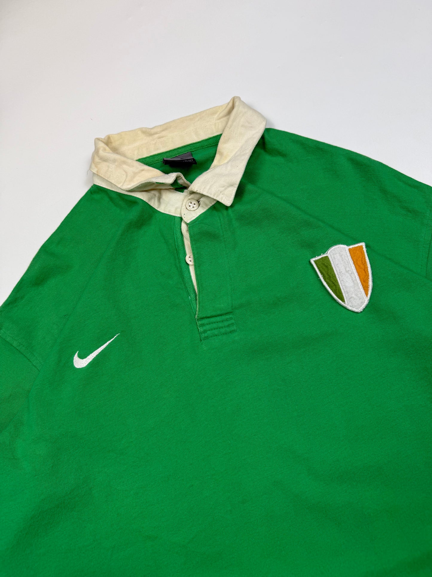 Vintage Ireland Nike supporters rugby union shirt (XL)