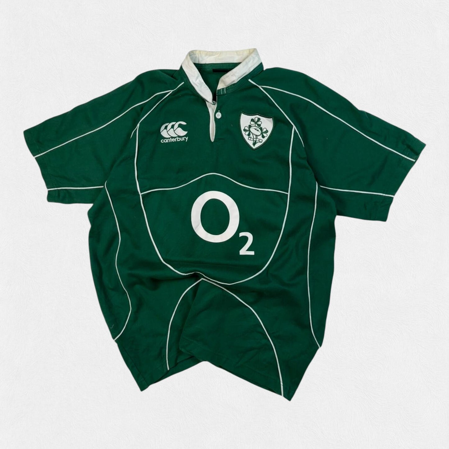Vintage Ireland 2007/08 Canterbury rugby shirt (L)