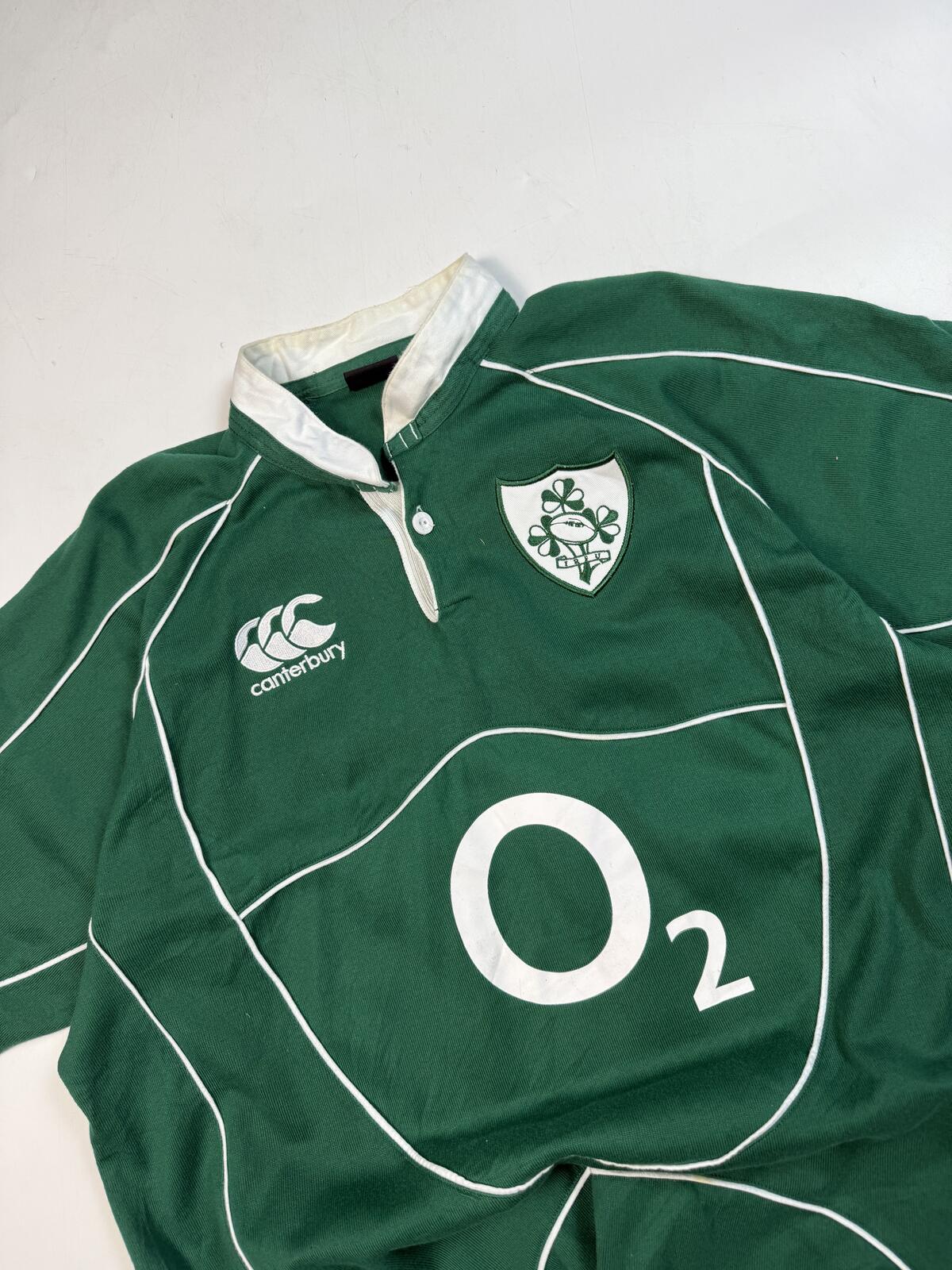 Vintage Ireland 2007/08 Canterbury rugby shirt (L)