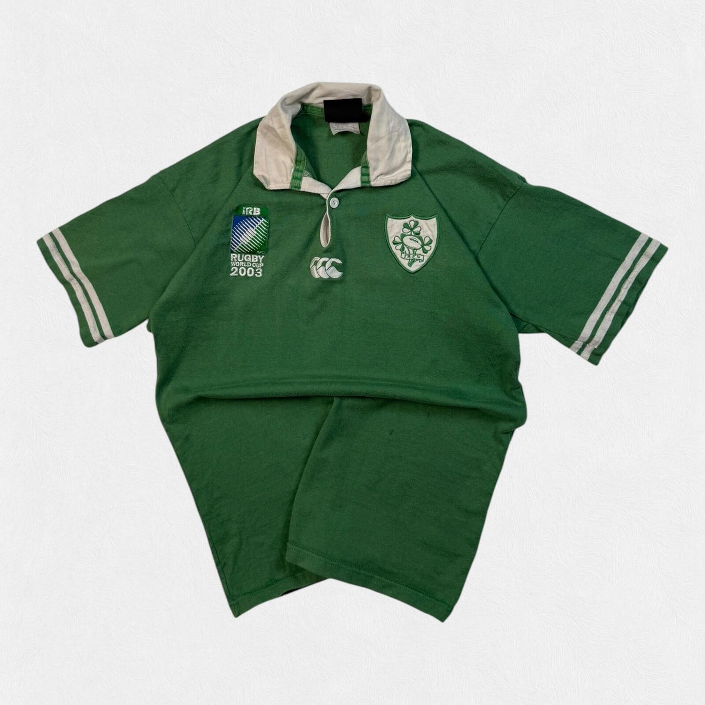 Vintage Ireland 2003 world cup Canterbury rugby shirt (M)