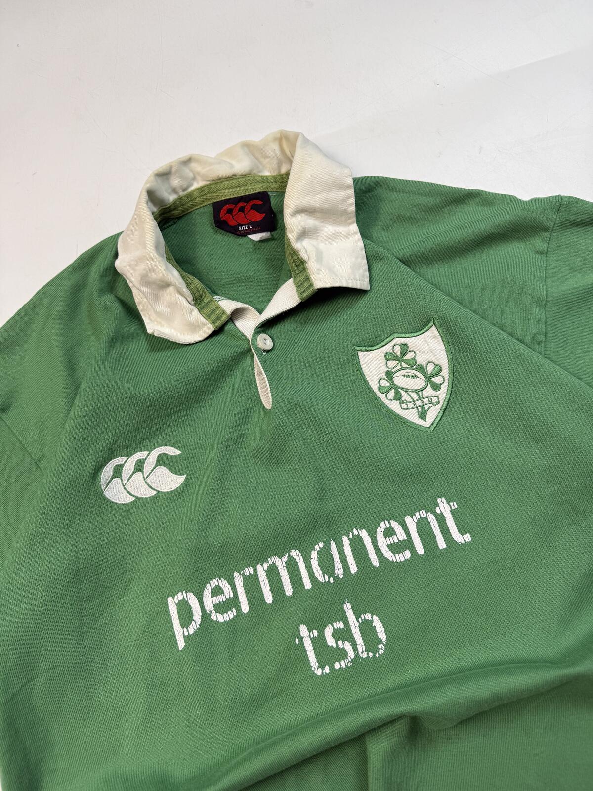 Vintage Ireland 2002-04 Canterbury rugby shirt (L)